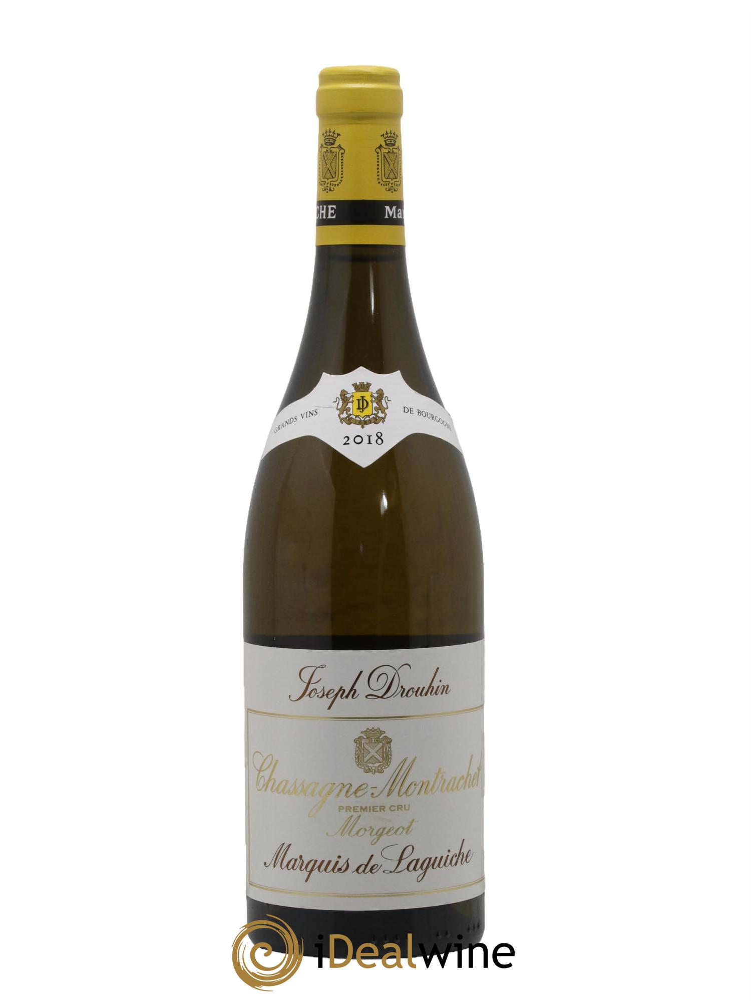 Chassagne-Montrachet 1er Cru Morgeot - Marquis de Laguiche Joseph Drouhin 2018 - Posten von 1 Flasche - 0