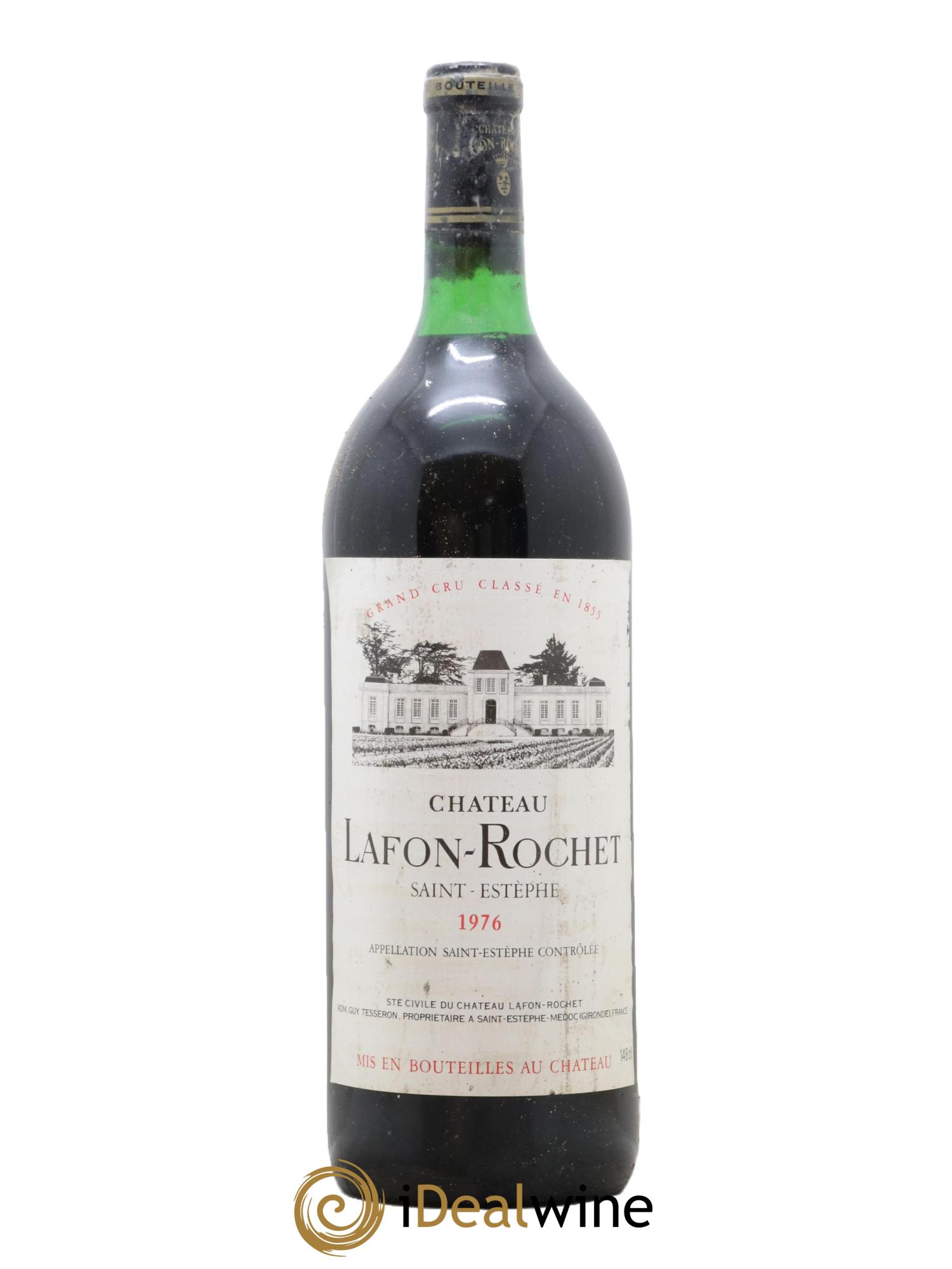 Château Lafon Rochet 4ème Grand Cru Classé 1976 - Lot de 1 magnum - 0