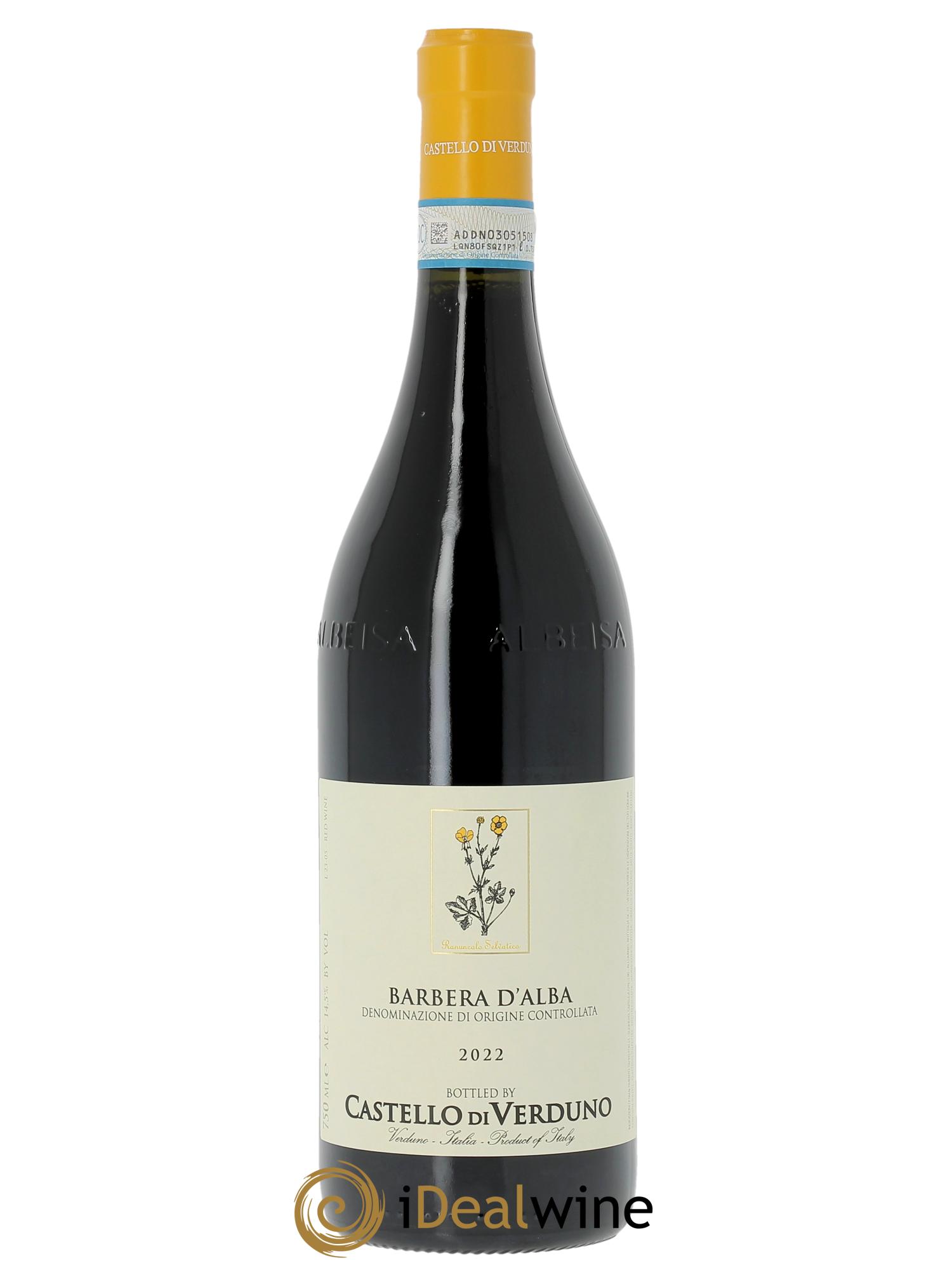 Barbera d'Alba DOC Castello Di Verduno  2022 - Lotto di 1 bottiglia - 0