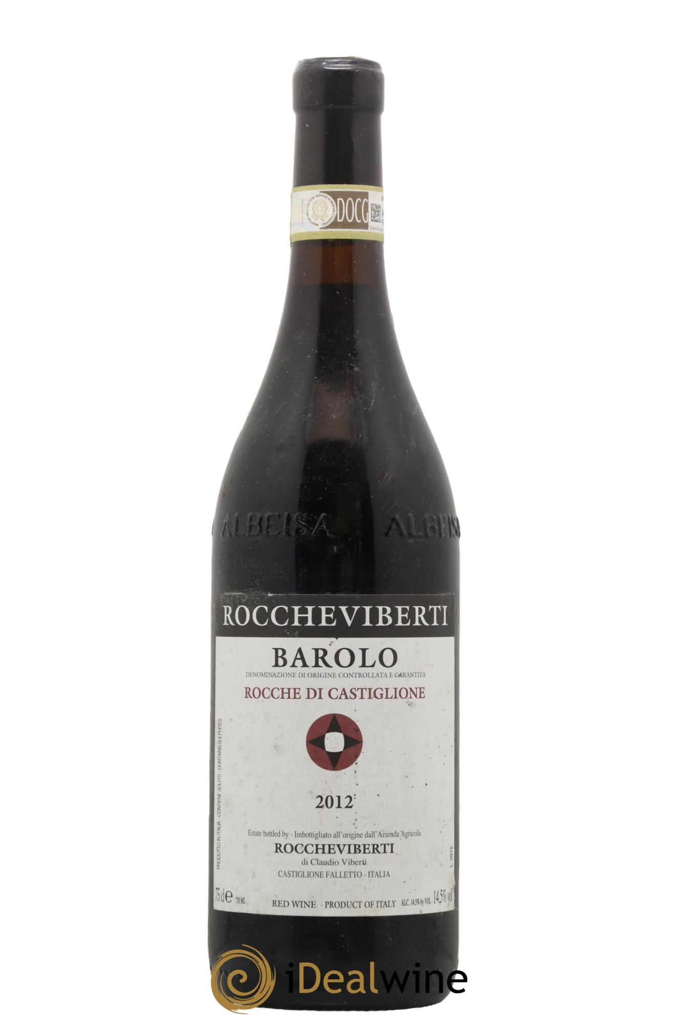 Barolo DOCG Rocchevibreti Rocche di Castiglione 2012 - Lot of 1 bottle - 0