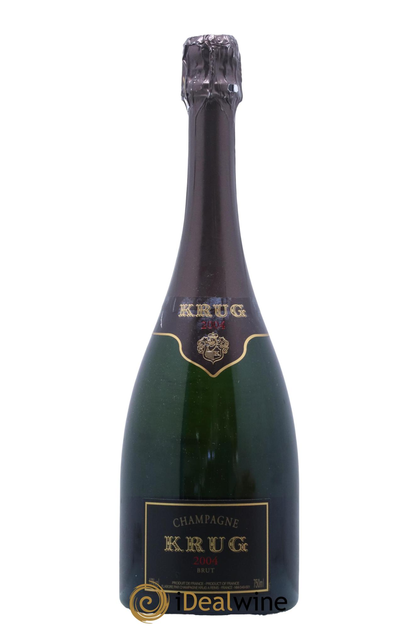 Vintage Krug 2004 - Lot de 1 bouteille - 0