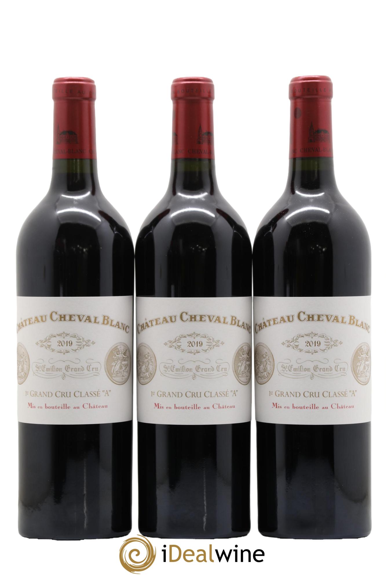 Château Cheval Blanc 1er Grand Cru Classé A  2019 - Lot de 6 bouteilles - 1