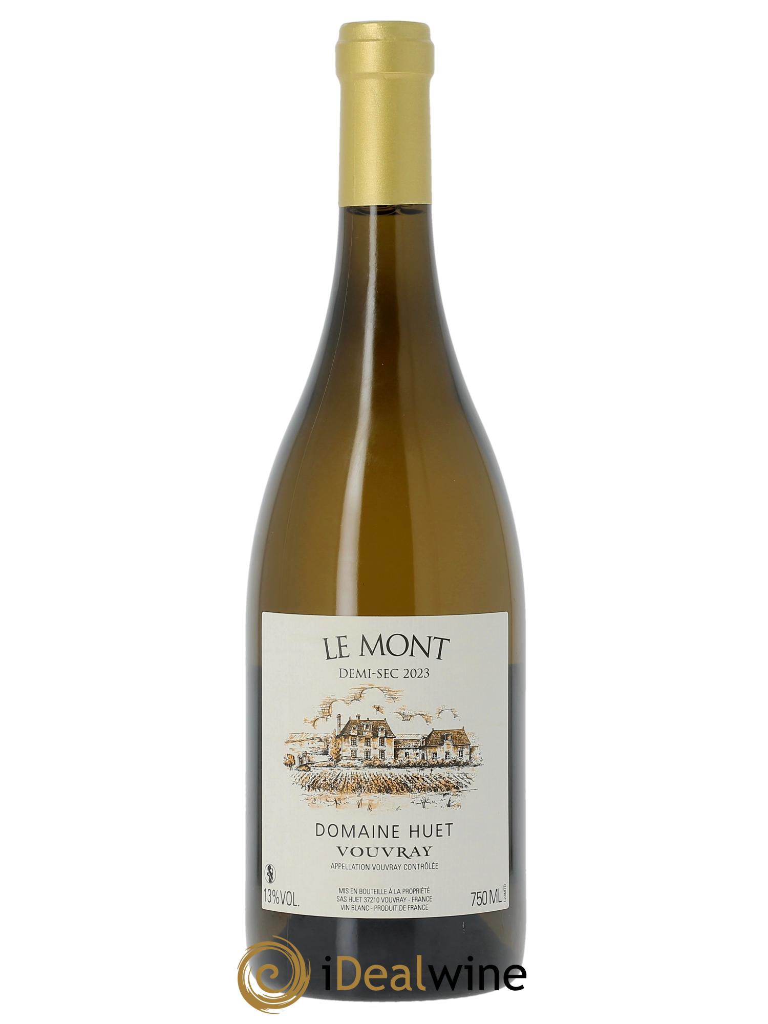 Vouvray Le Mont Demi-Sec Domaine Huet  2023 - Lotto di 1 bottiglia - 0