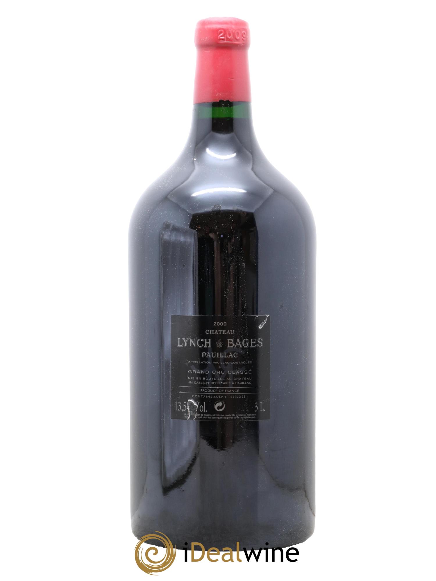 Château Lynch Bages 5ème Grand Cru Classé  2009 - Lot of 1 double magnum - 1