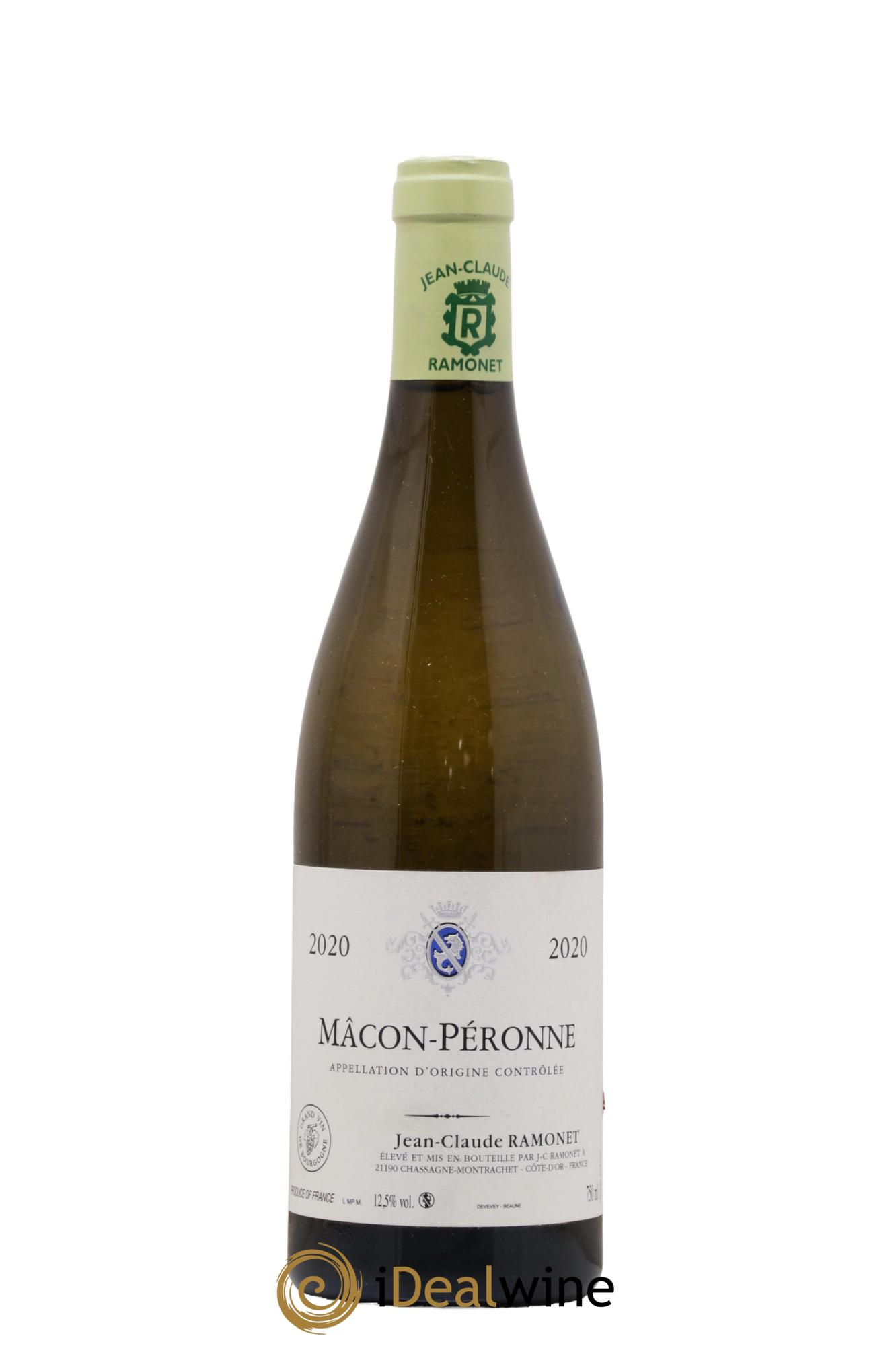 Mâcon Péronne Jean-Claude Ramonet 2020 - Lot de 1 bouteille - 0