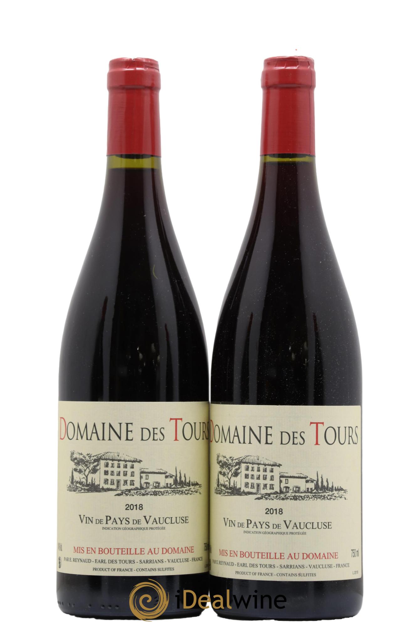 IGP Vaucluse (Vin de Pays de Vaucluse)  - Domaine des Tours Emmanuel Reynaud