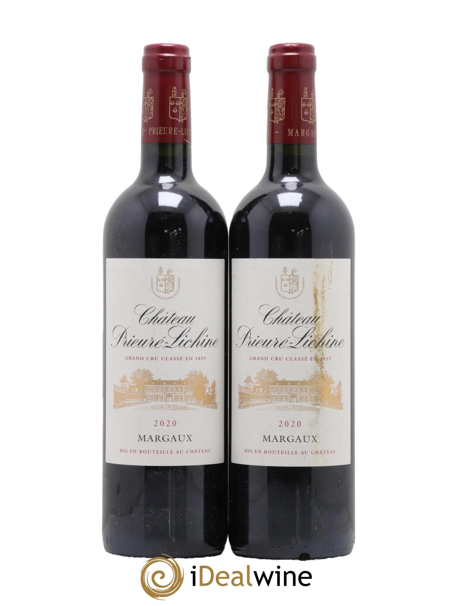 Château Prieuré Lichine 4ème Grand Cru Classé  2020 - Lot of 2 bottles - 0