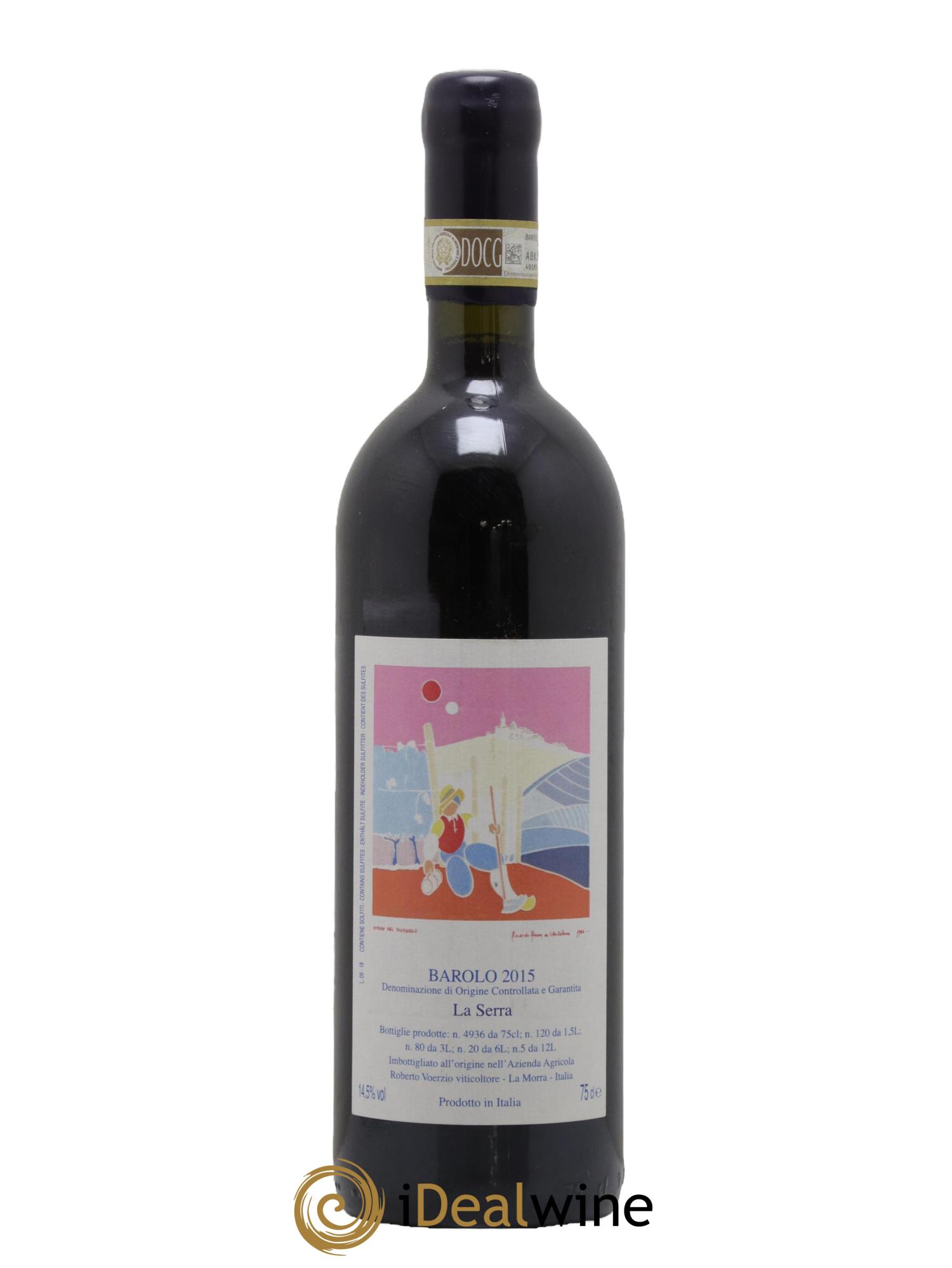 Barolo DOCG La Serra Roberto Voerzio 2015 - Posten von 1 Flasche - 0