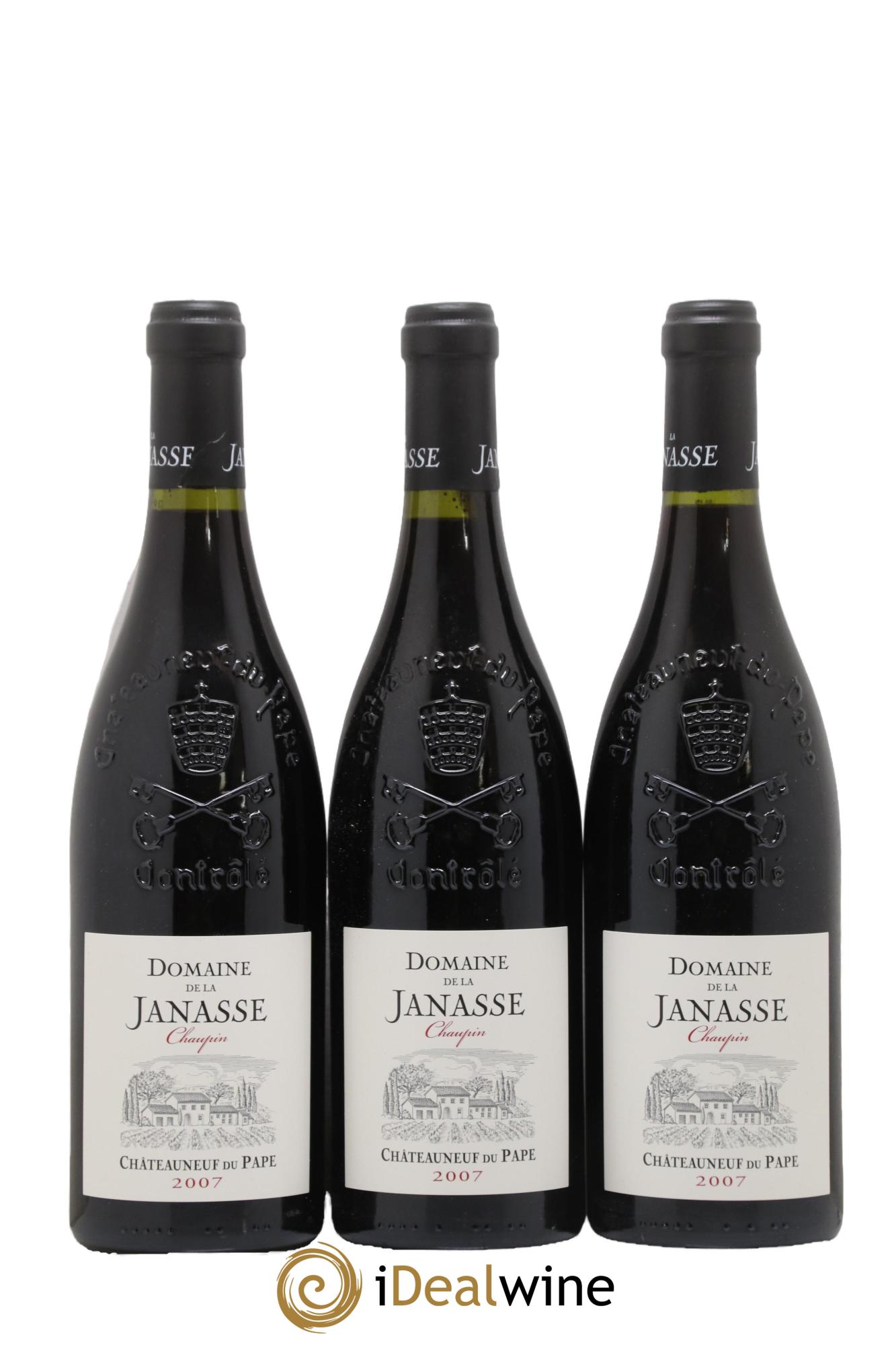 Châteauneuf-du-Pape Cuvée Chaupin La Janasse (Domaine de) 2007 - Posten von 12 Flaschen - 4