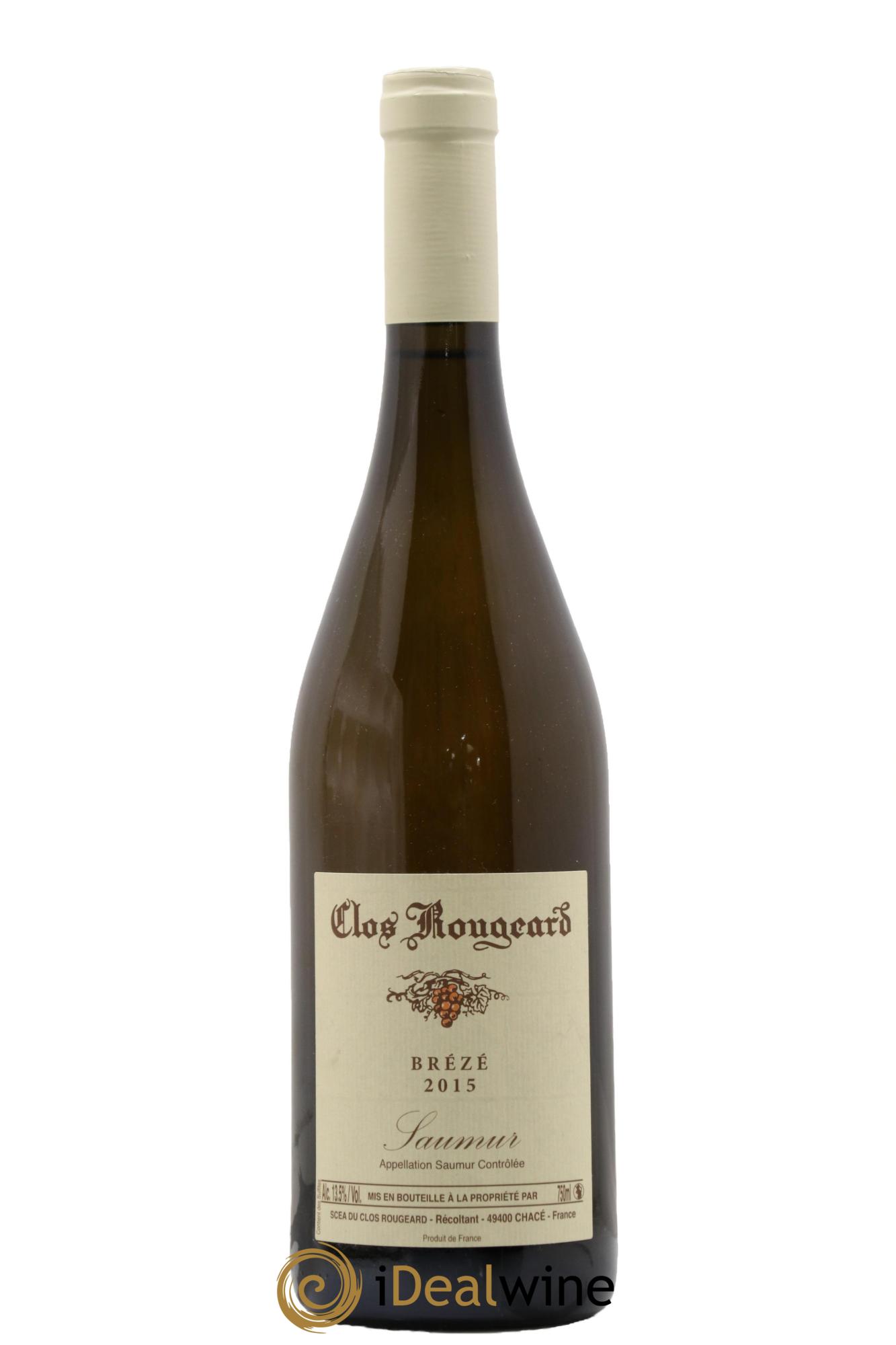 Saumur Brézé Clos Rougeard 2015 - Lot de 1 bouteille - 0