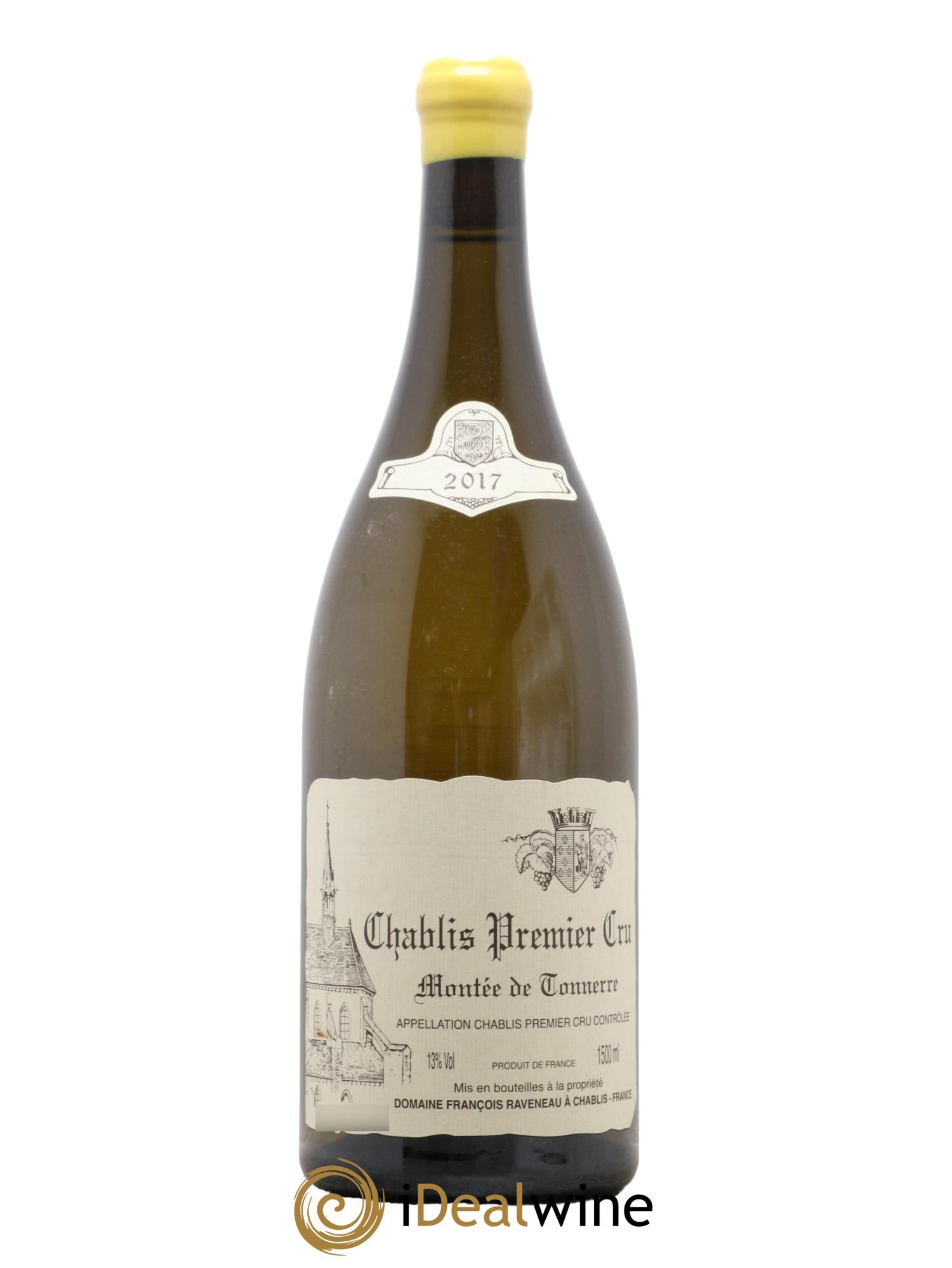 Chablis 1er Cru Montée de Tonnerre Raveneau (Domaine) 2017 - Posten von 1 Magnum - 0