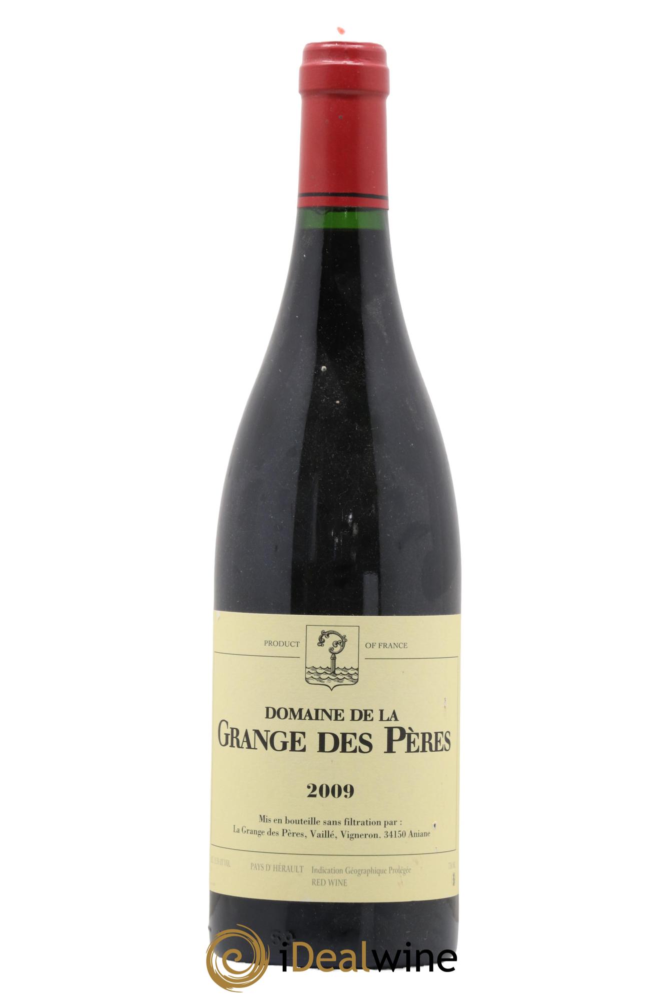 IGP Pays d'Hérault Grange des Pères Laurent Vaillé 2009 - Lot of 1 bottle - 0