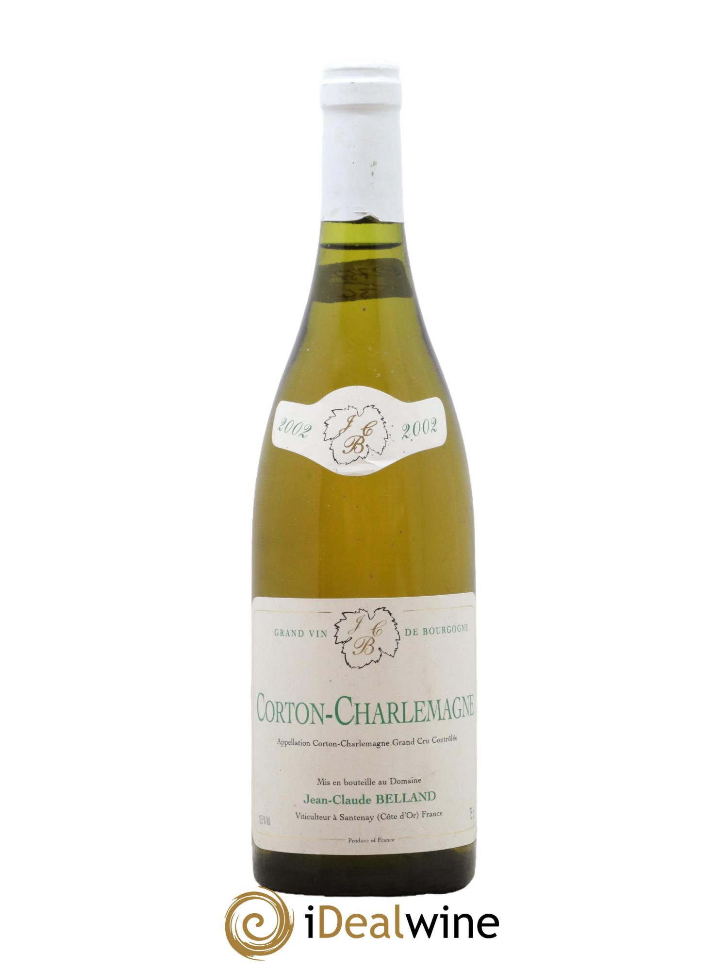 Corton-Charlemagne Grand Cru Domaine Jean Claude Belland 2002 - Lotto di 1 bottiglia - 0