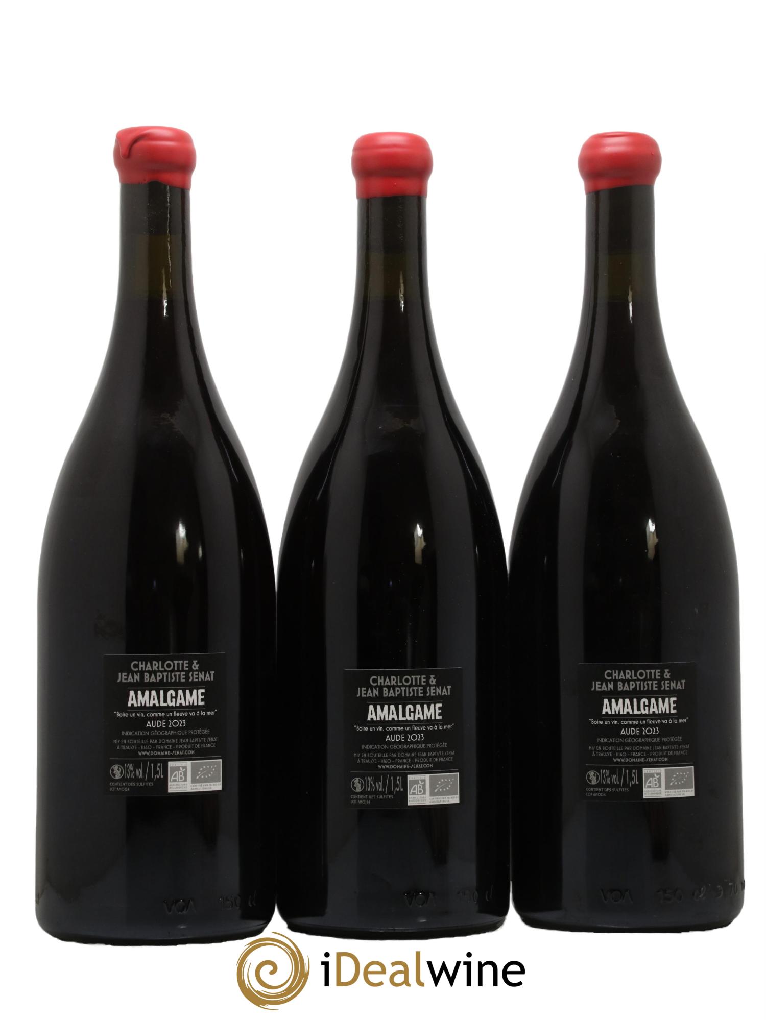 IGP Aude Amalgame Jean-Baptiste Sénat 2023 - Lot of 3 magnums - 1