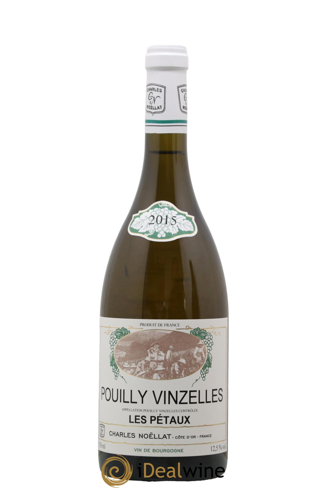 Pouilly-Vinzelles Les Pétaux Domaine Charles Noellat 2015 - Lot de 1 bouteille - 0