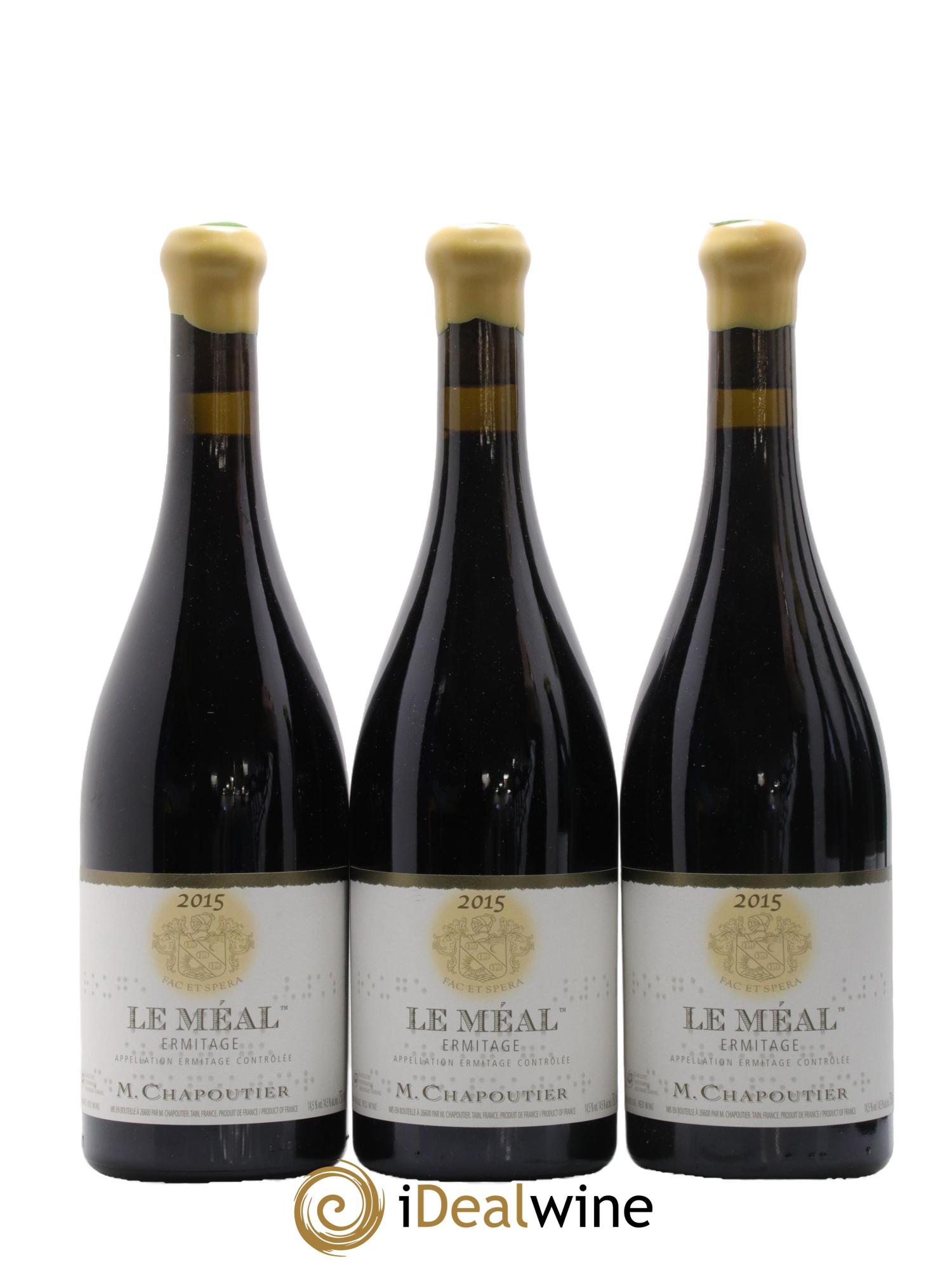 Hermitage Ermitage Le Méal Chapoutier 2015 - Lot of 6 bottles - 1