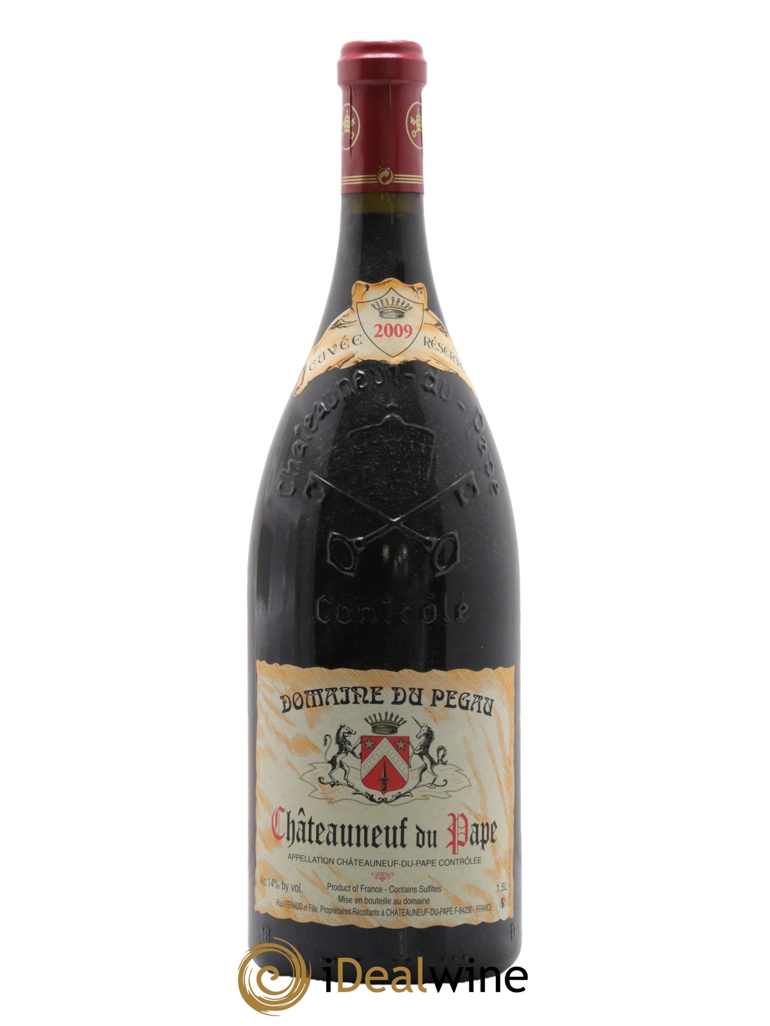 Châteauneuf-du-Pape Domaine du Pégau Cuvée Réservée Paul et Laurence Féraud 2009 - Posten von 1 Magnum - 0