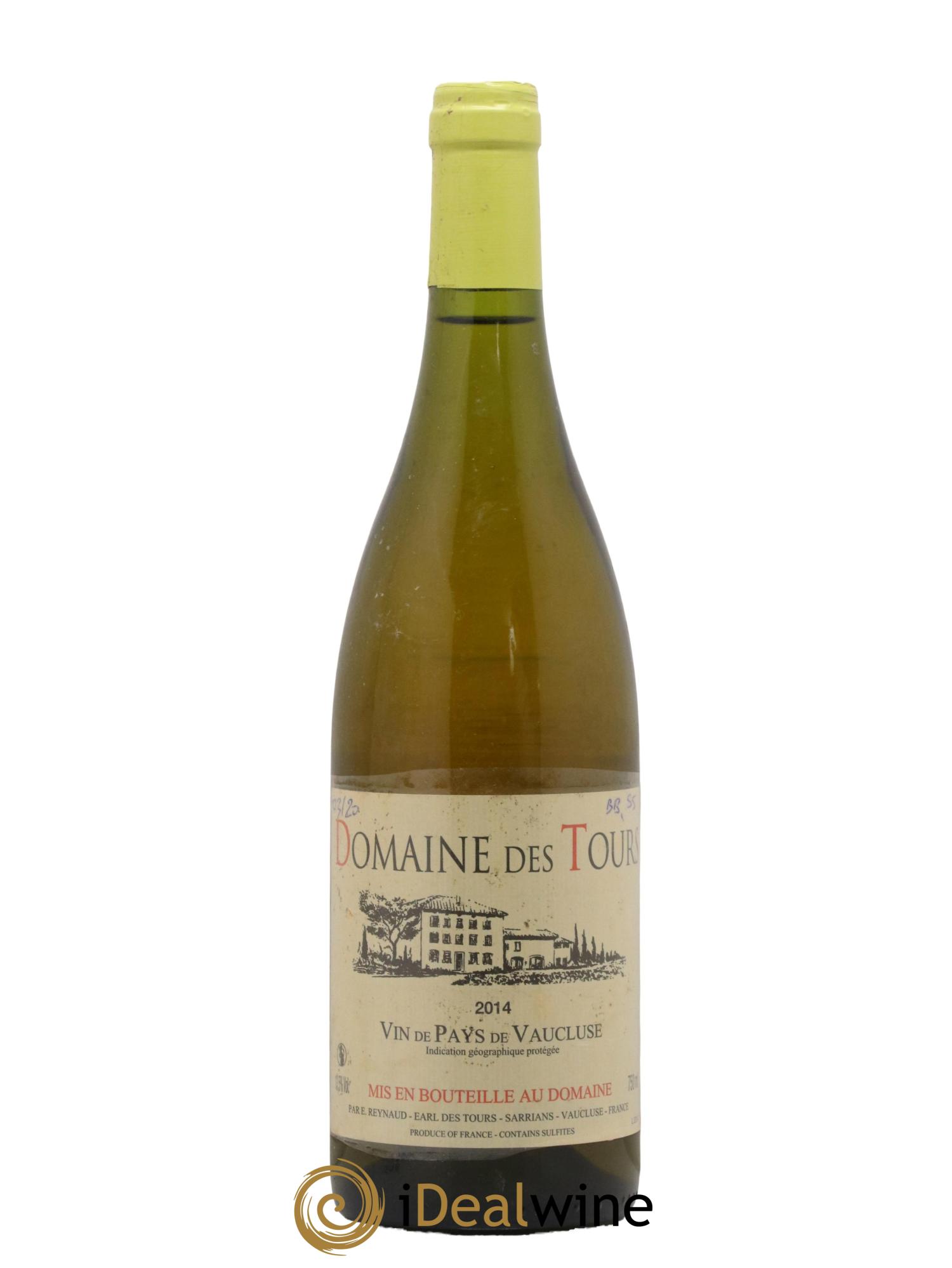 IGP Vaucluse (Vin de Pays de Vaucluse)  - Domaine des Tours Emmanuel Reynaud