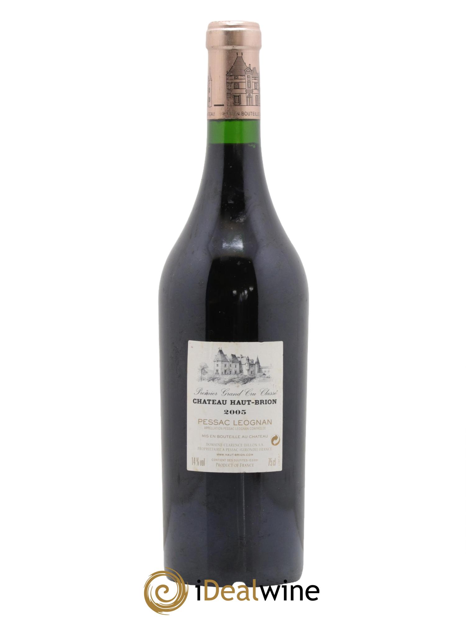 Château Haut Brion 1er Grand Cru Classé 2005 - Lotto di 1 bottiglia - 1