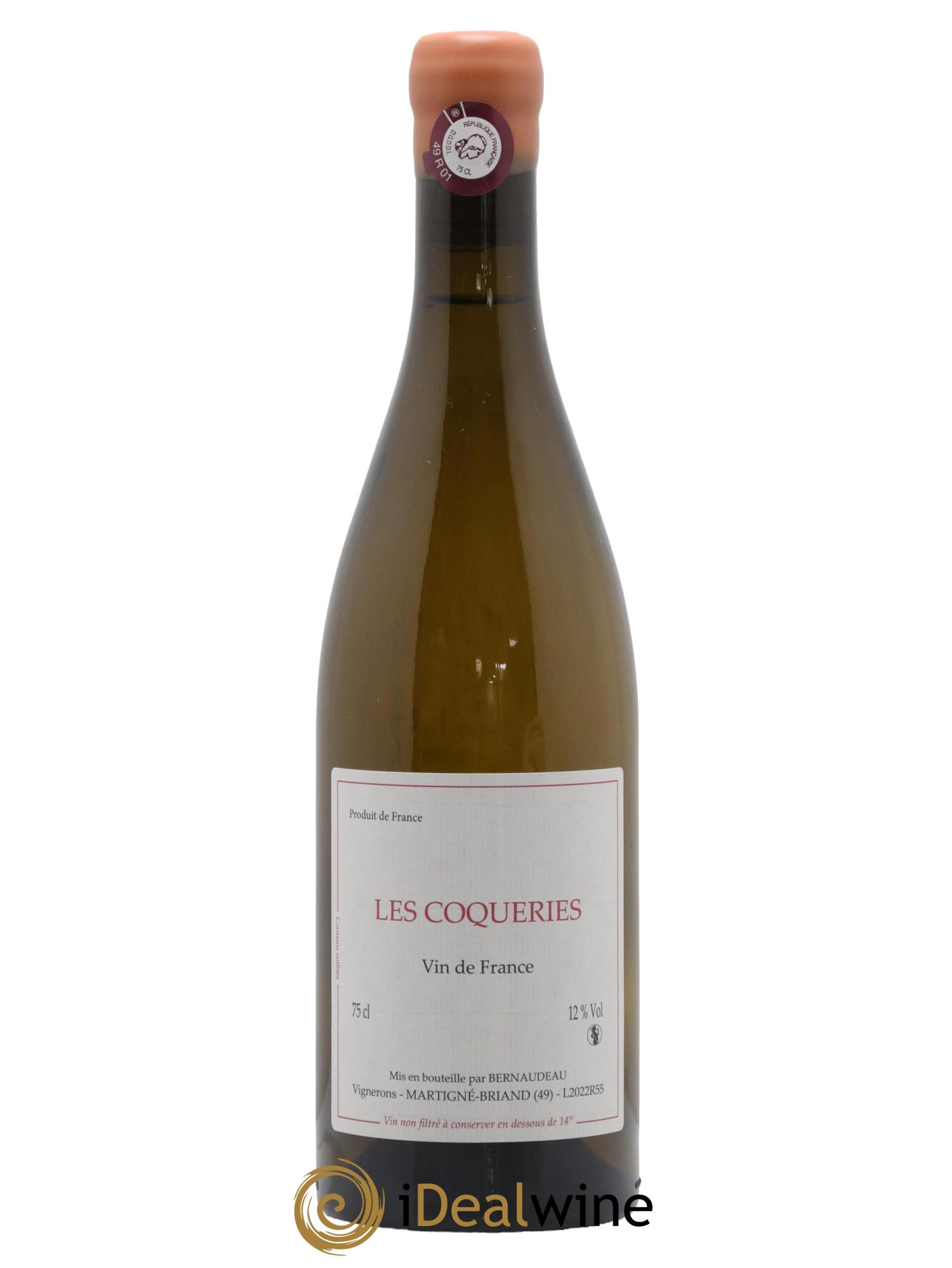 Vin de France Les Coqueries Stéphane Bernaudeau (Domaine) 2022 - Lotto di 1 bottiglia - 0