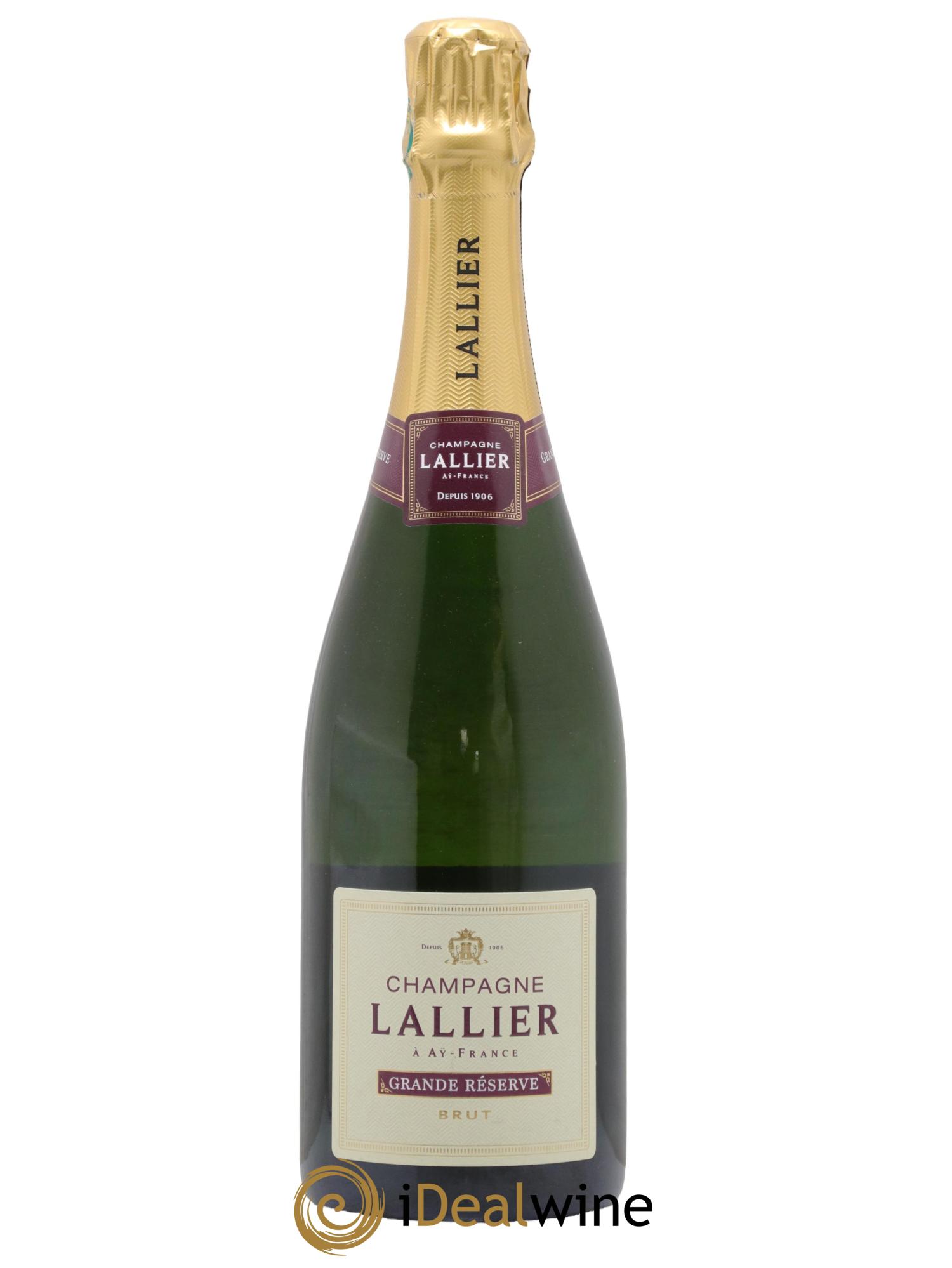 Champagne Grande Réserve Brut Lallier - Posten von 1 Flasche - 0