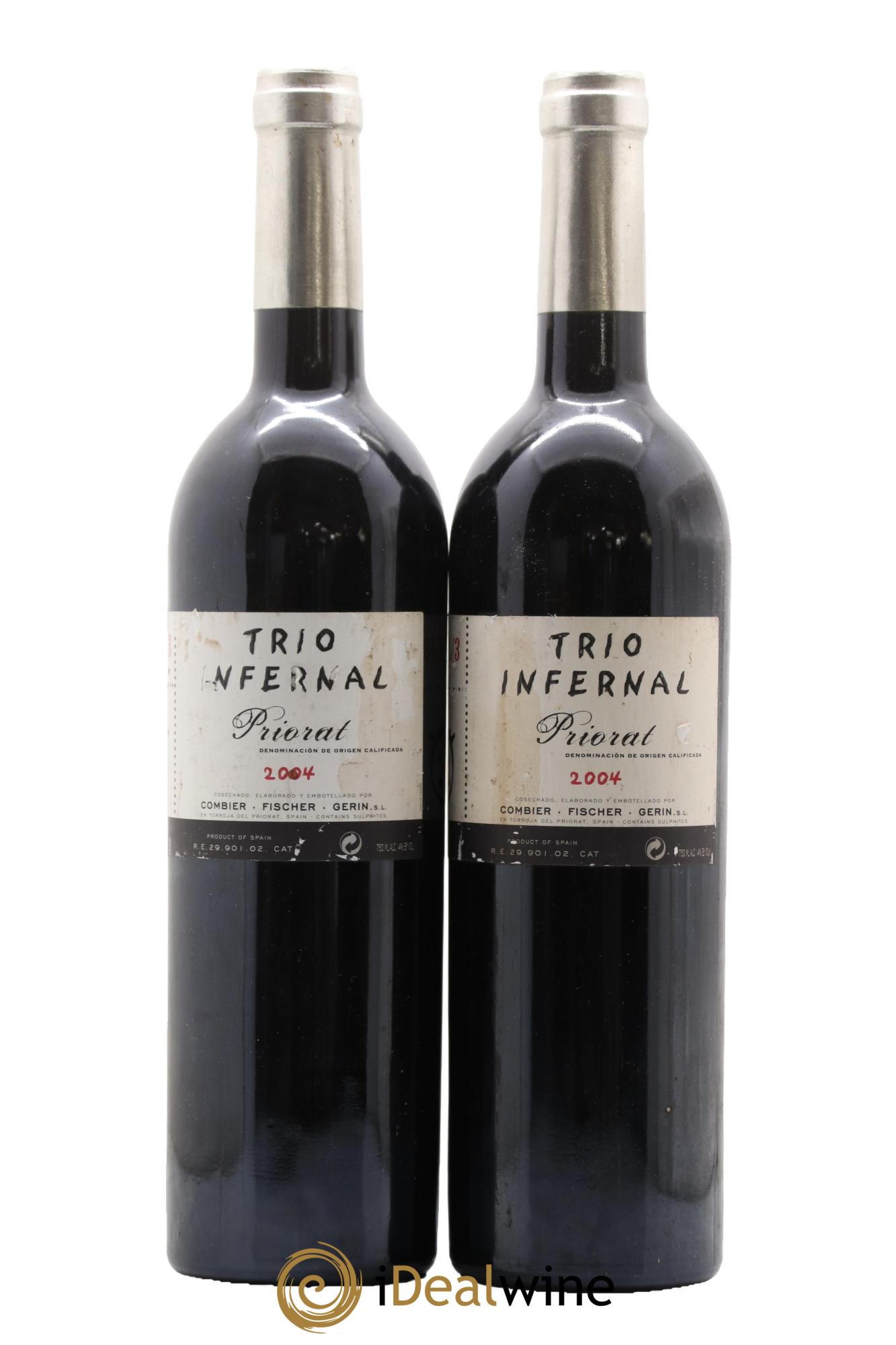 Priorat Trio infernal DOCA N°1-3 Laurent Combier, Peter Fischer, Jean Michel Gerin 2004 - Lot de 2 bouteilles - 0