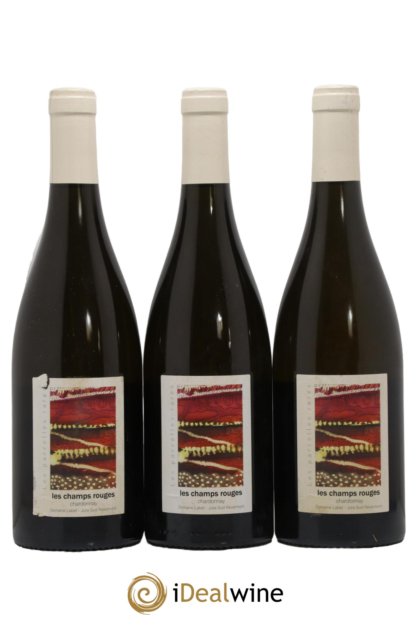 Côtes du Jura Chardonnay Les Champs Rouges Romain - Julien  - Charline Labet 2019 - Lot de 3 bouteilles - 0