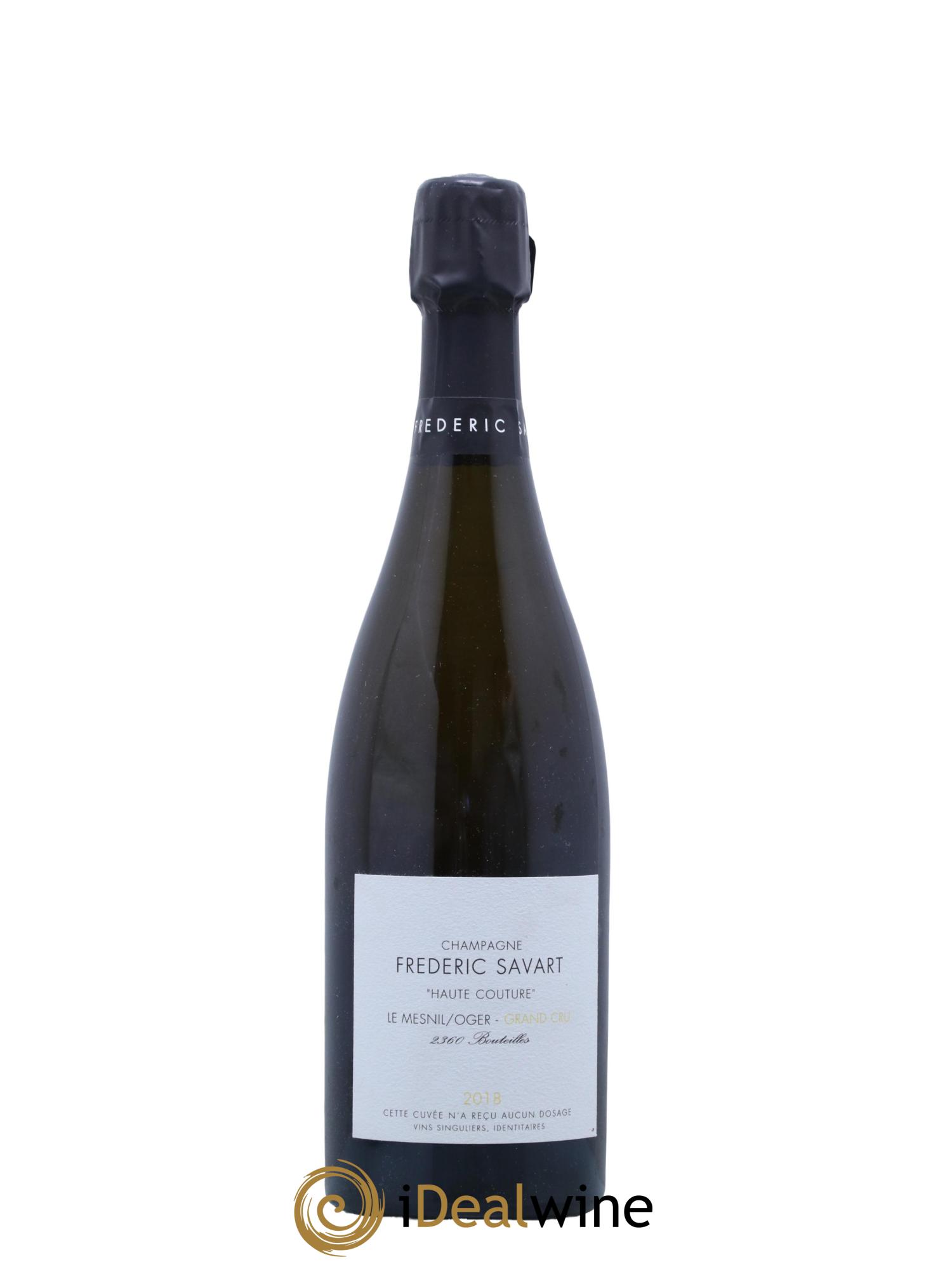 Champagne Savart Haute Couture Le Mesnil sur Oger Extra Brut (Blanc effervescent)