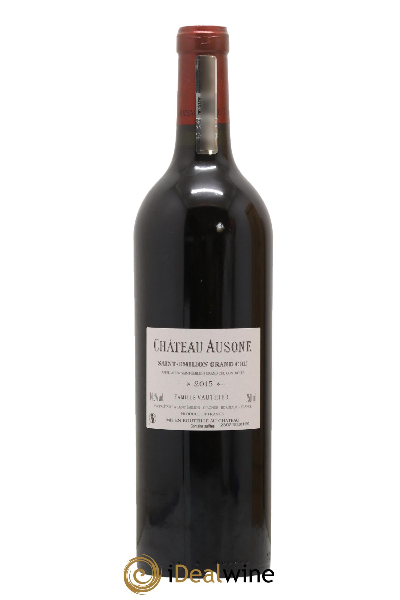 Château Ausone 1er Grand Cru Classé A 2015 - Lotto di 1 bottiglia - 2