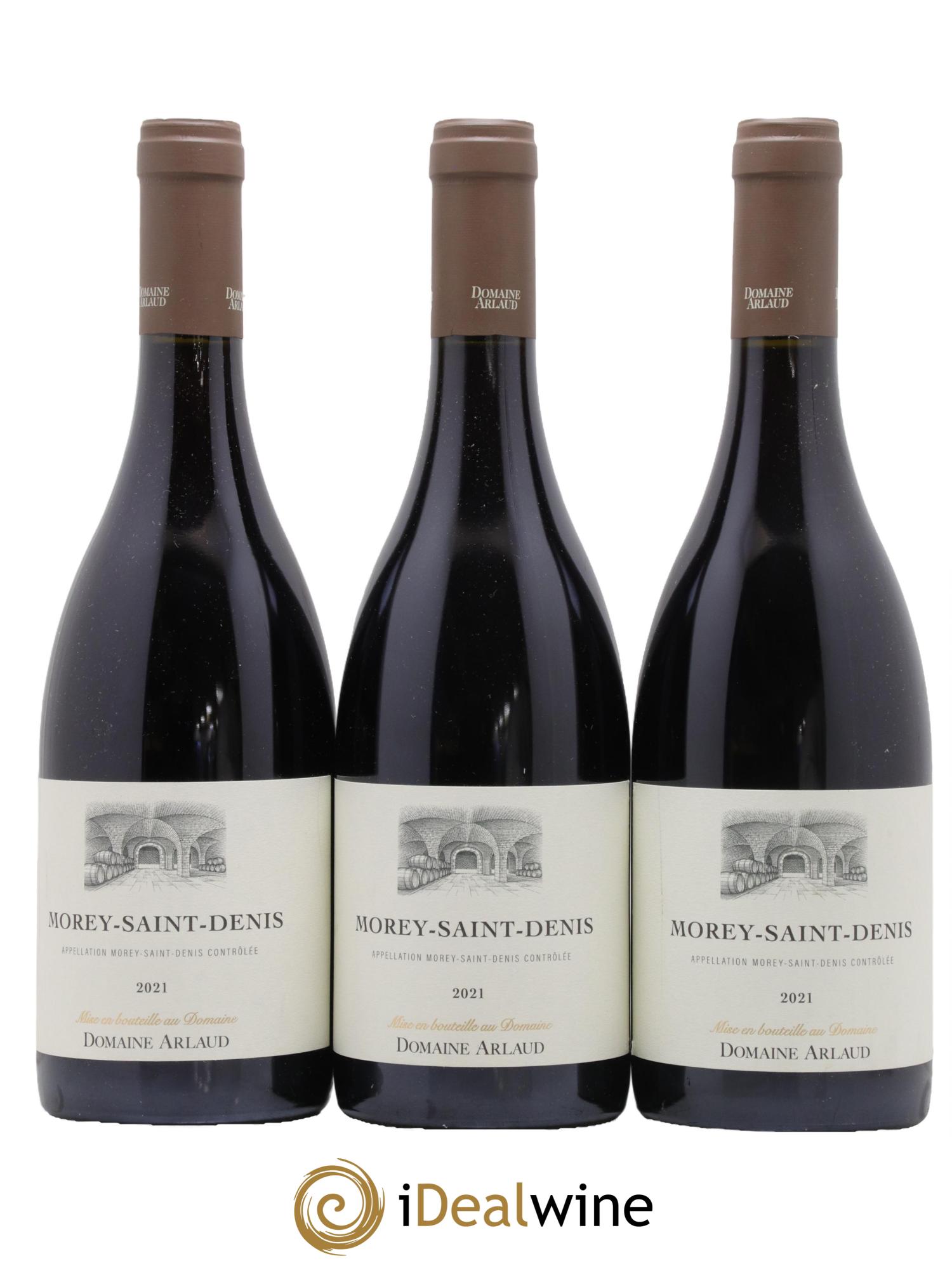 Morey Saint-Denis Arlaud 2021 - Lot of 3 bottles - 0