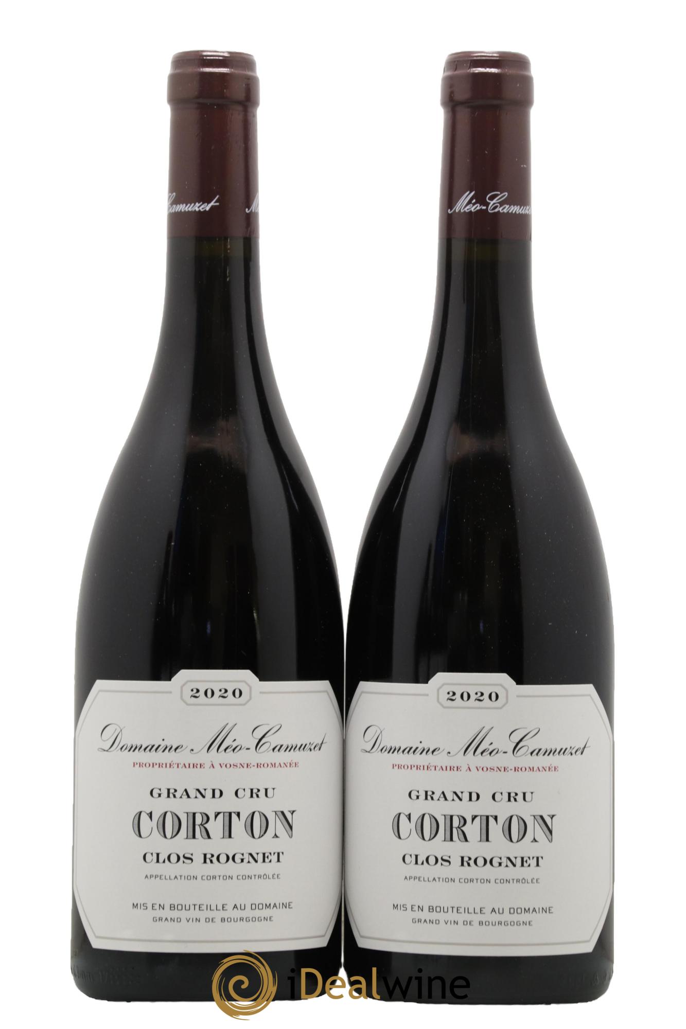 Corton Grand Cru Clos Rognet Méo-Camuzet (Domaine) 2020 - Lot de 2 bouteilles - 0