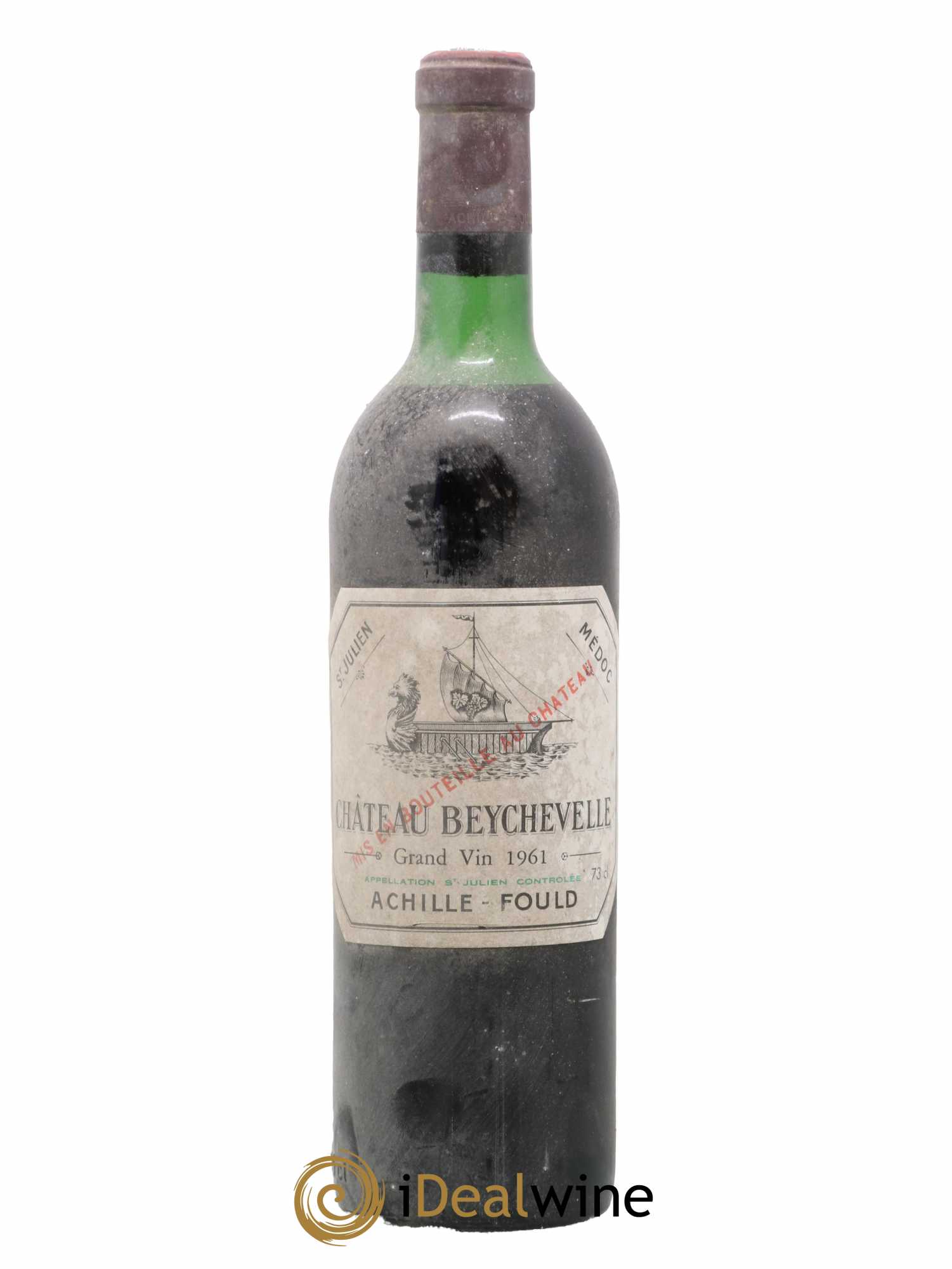 Château Beychevelle 4ème Grand Cru Classé  1961 - Lot de 1 bouteille - 0