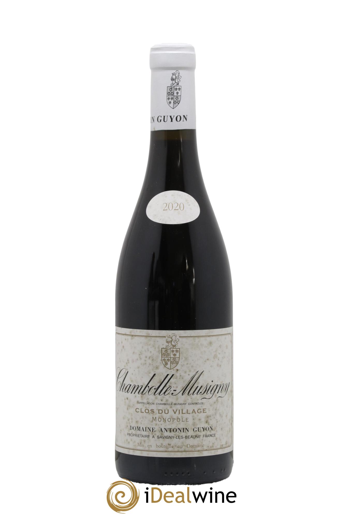 Chambolle-Musigny Clos Du Village Antonin Guyon  2020 - Posten von 1 Flasche - 0