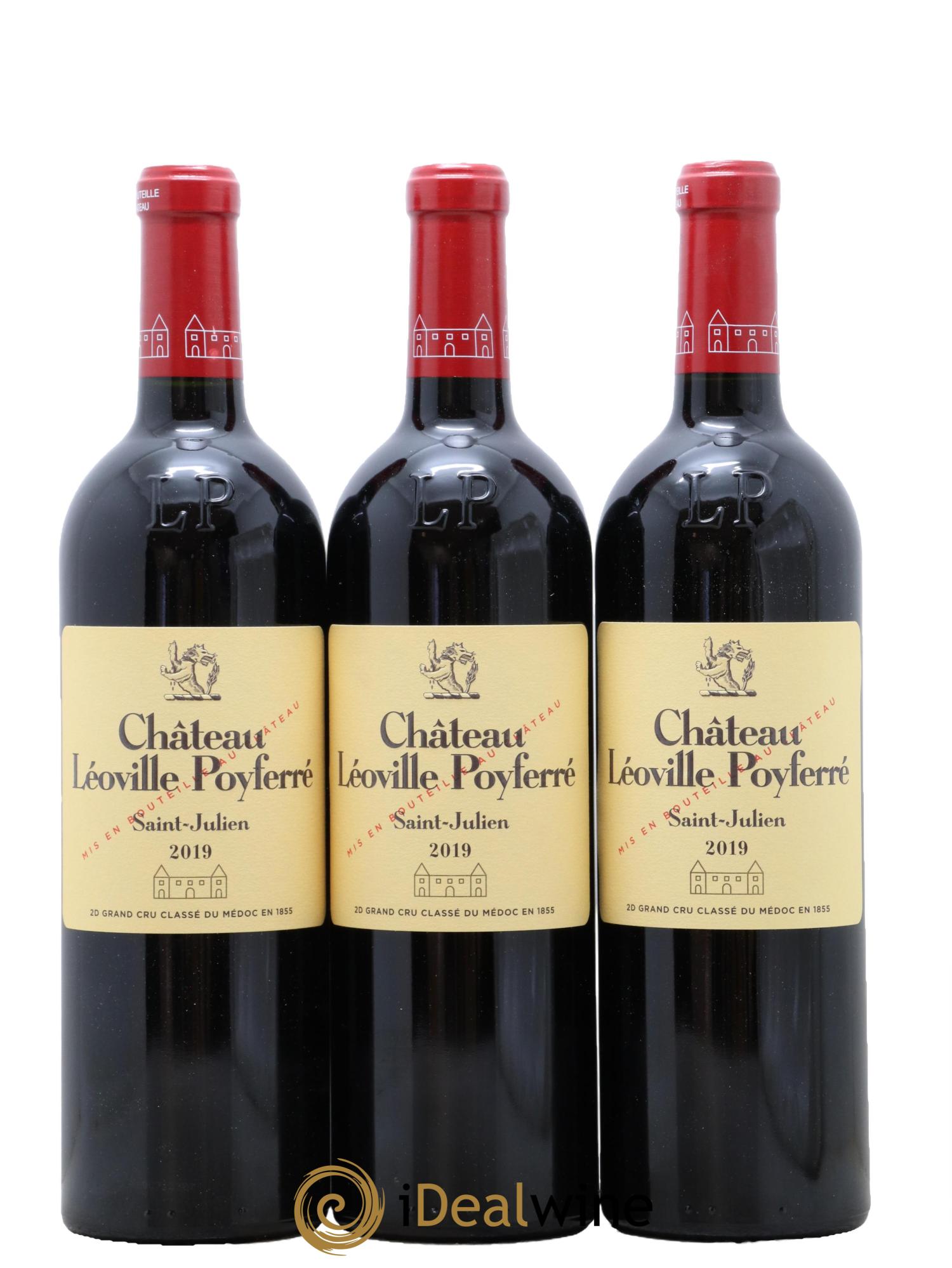 Château Léoville Poyferré 2ème Grand Cru Classé 2019 - Lot de 6 bouteilles - 2