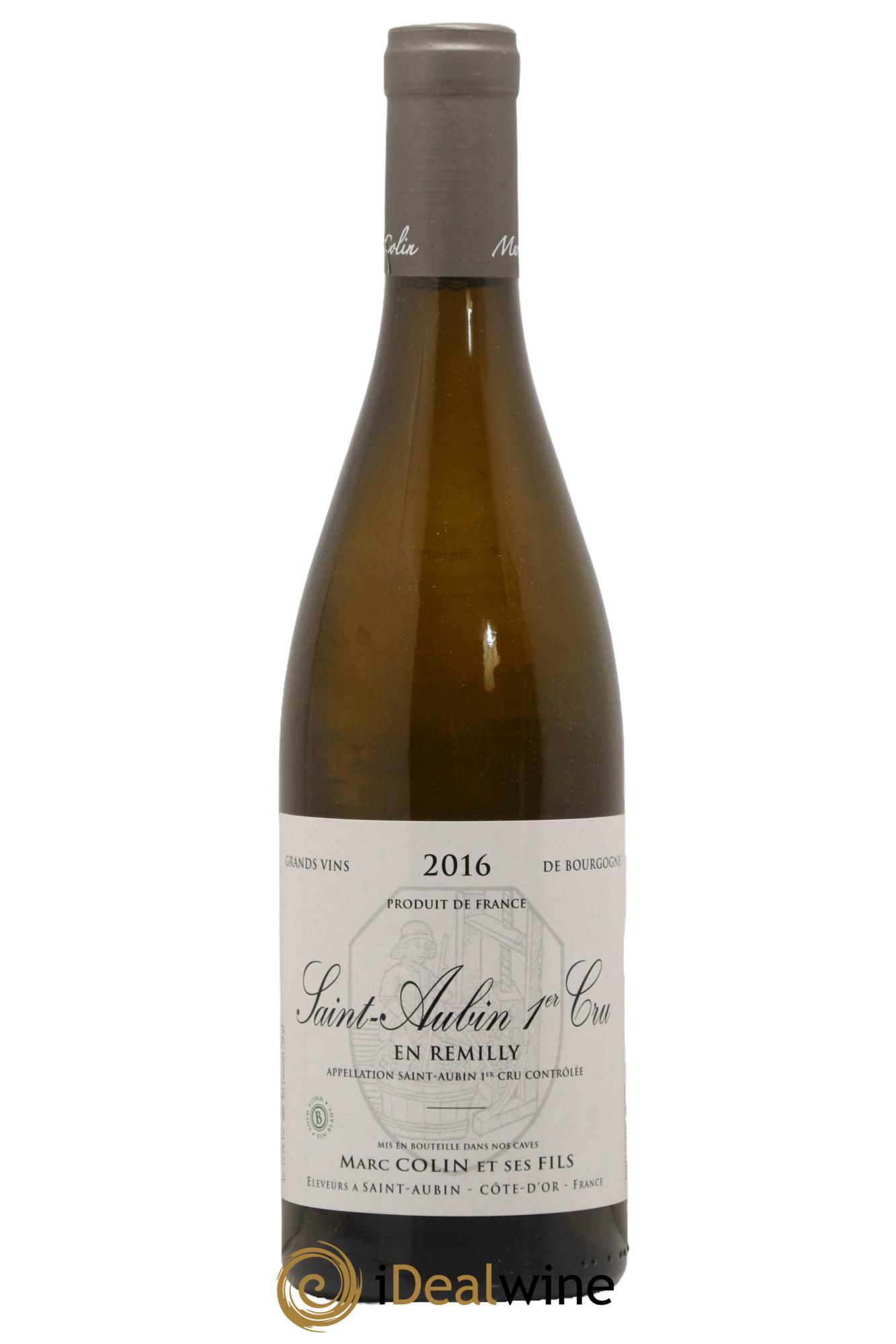 Saint-Aubin 1er Cru En Rémilly Marc Colin & Fils 2016 - Posten von 1 Flasche - 0