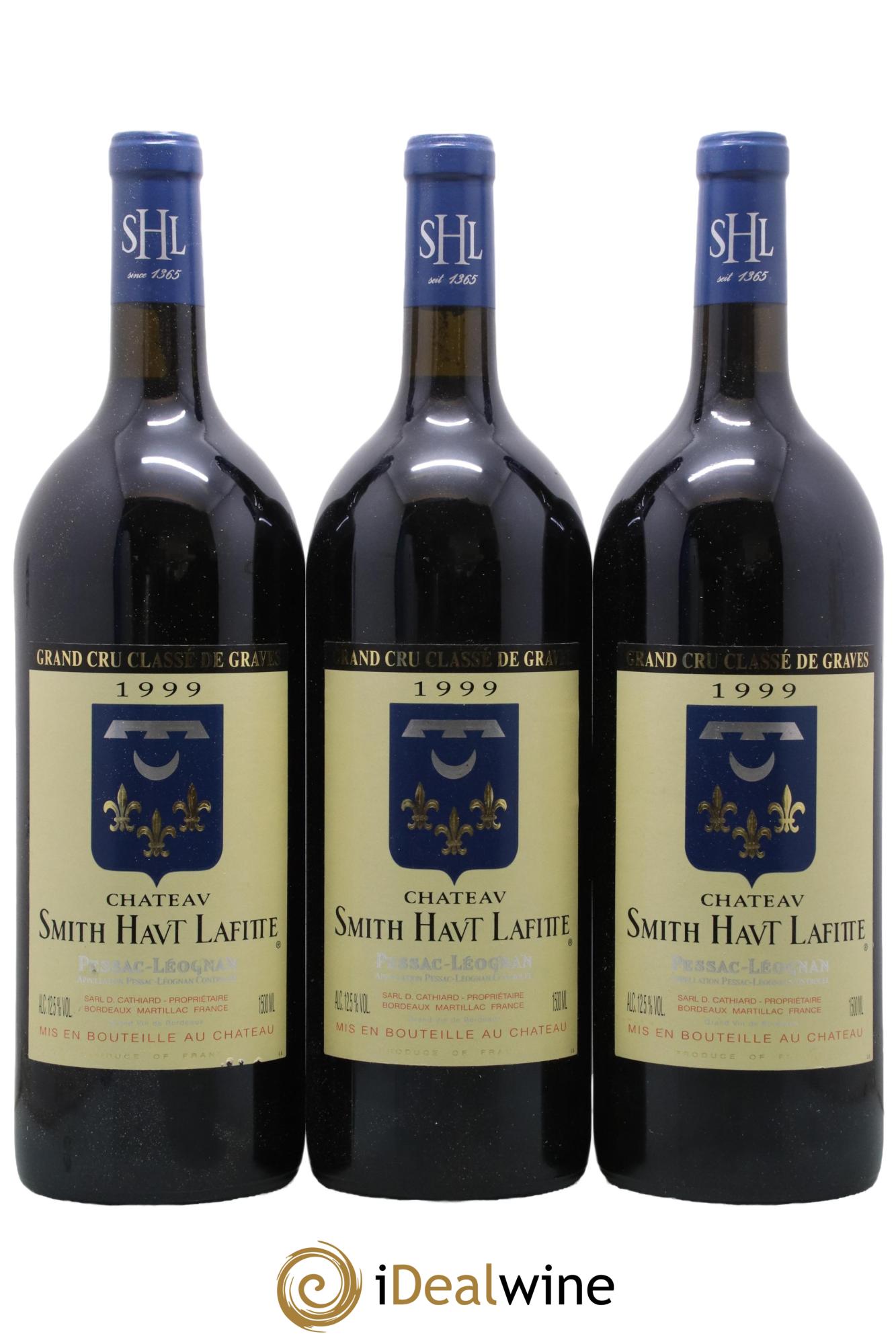 Château Smith Haut Lafitte Cru Classé de Graves 1999 - Lotto di 3 magnum - 0