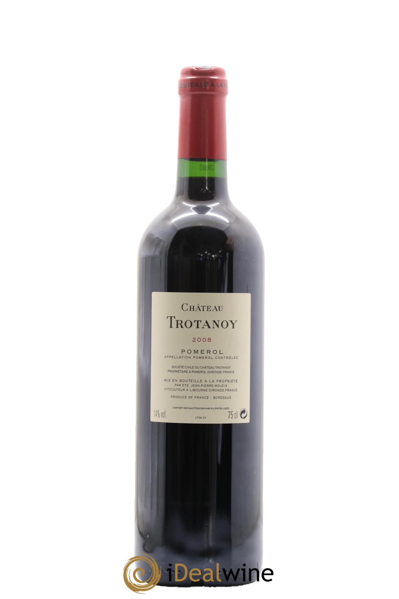 Château Trotanoy 2008 - Lotto di 1 bottiglia - 1