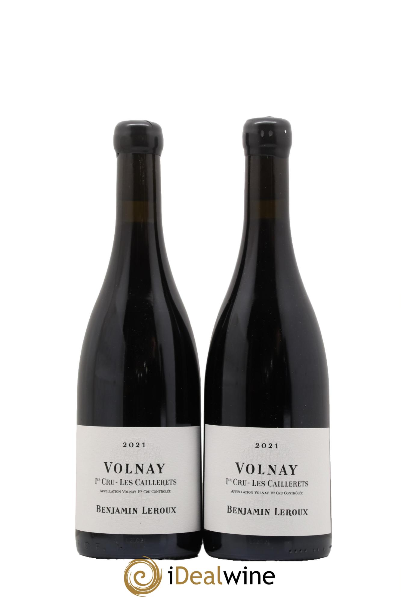 Volnay 1er Cru Les Caillerets Benjamin Leroux 2021 - Posten von 2 Flaschen - 0