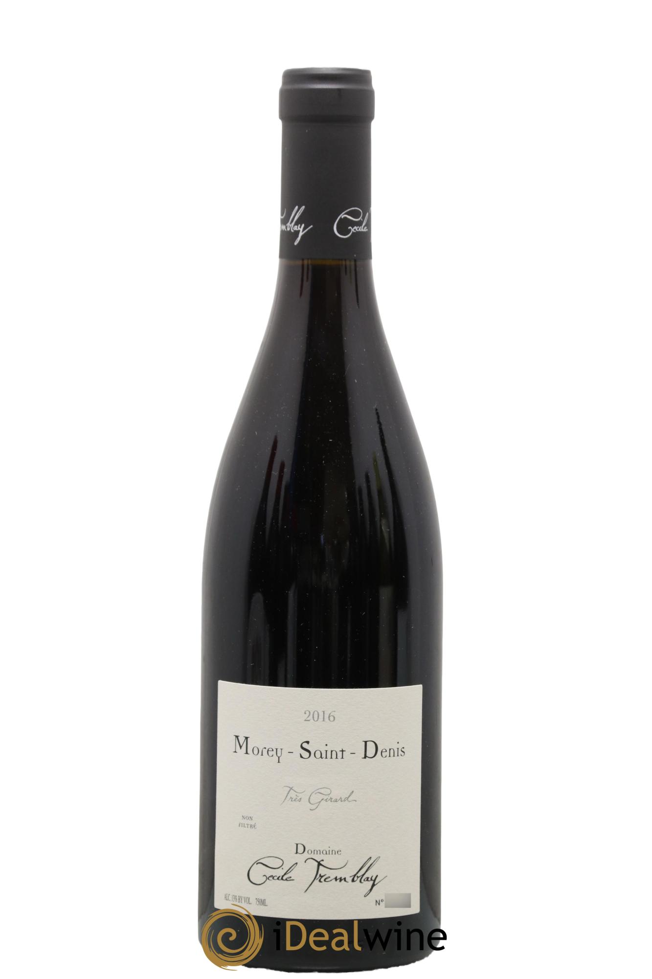 Morey Saint-Denis Très Girard Cécile Tremblay 2016 - Lot of 1 bottle - 0