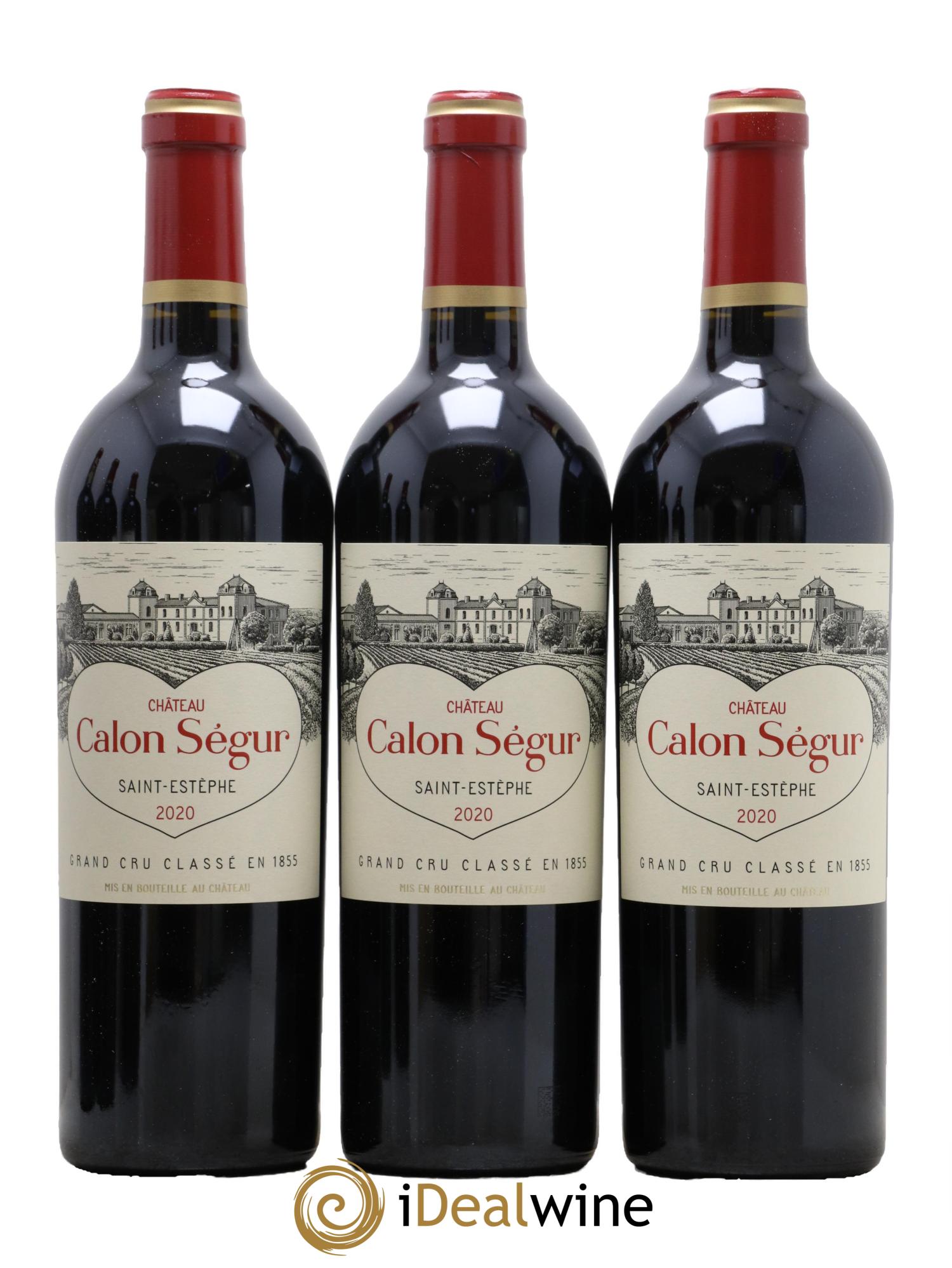 Château Calon Ségur 3ème Grand Cru Classé 2020 - Lotto di 6 bottiglie - 1