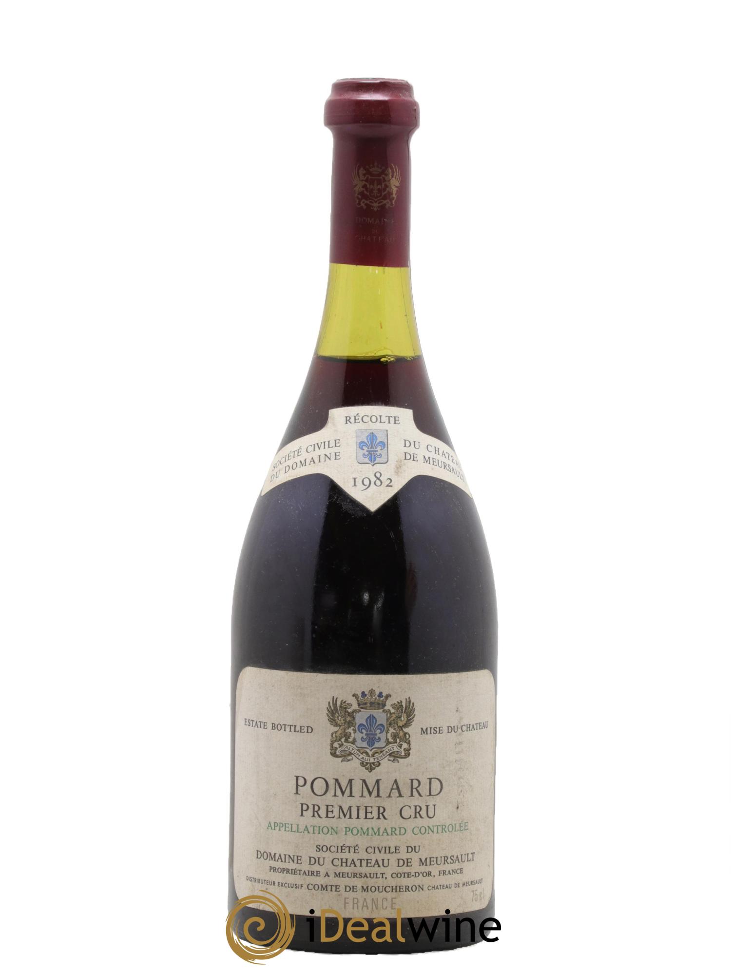 Pommard 1er Cru Château de Meursault 1982 - Lot de 1 bouteille - 0