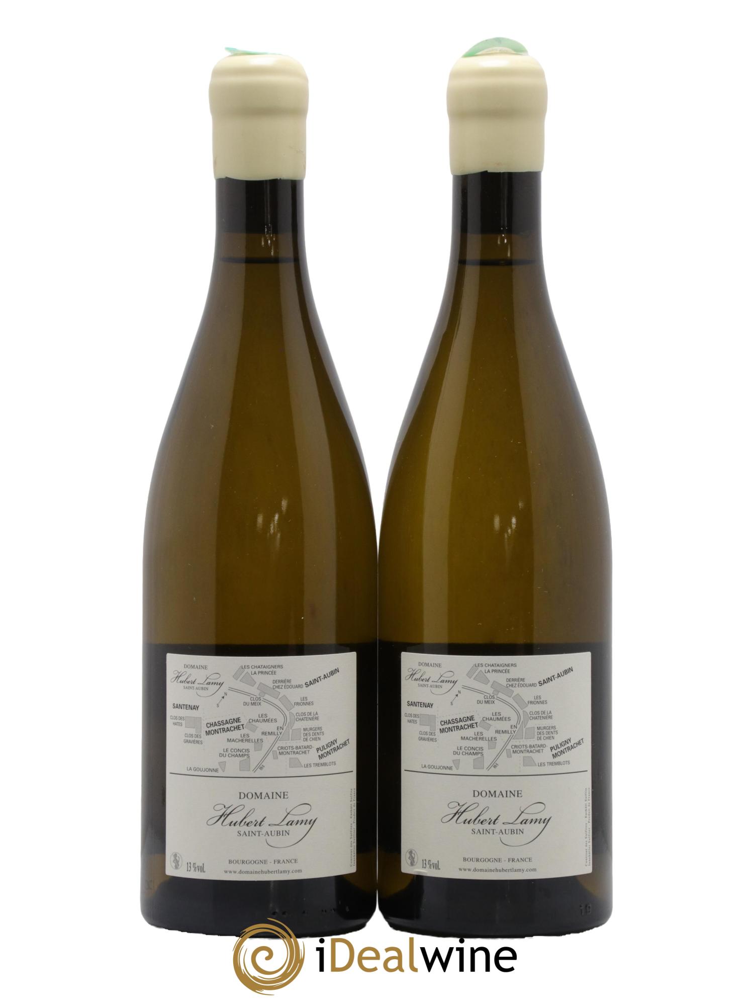 Chassagne-Montrachet 1er Cru Les Chaumées Hubert Lamy 2020 - Lot de 2 bouteilles - 1