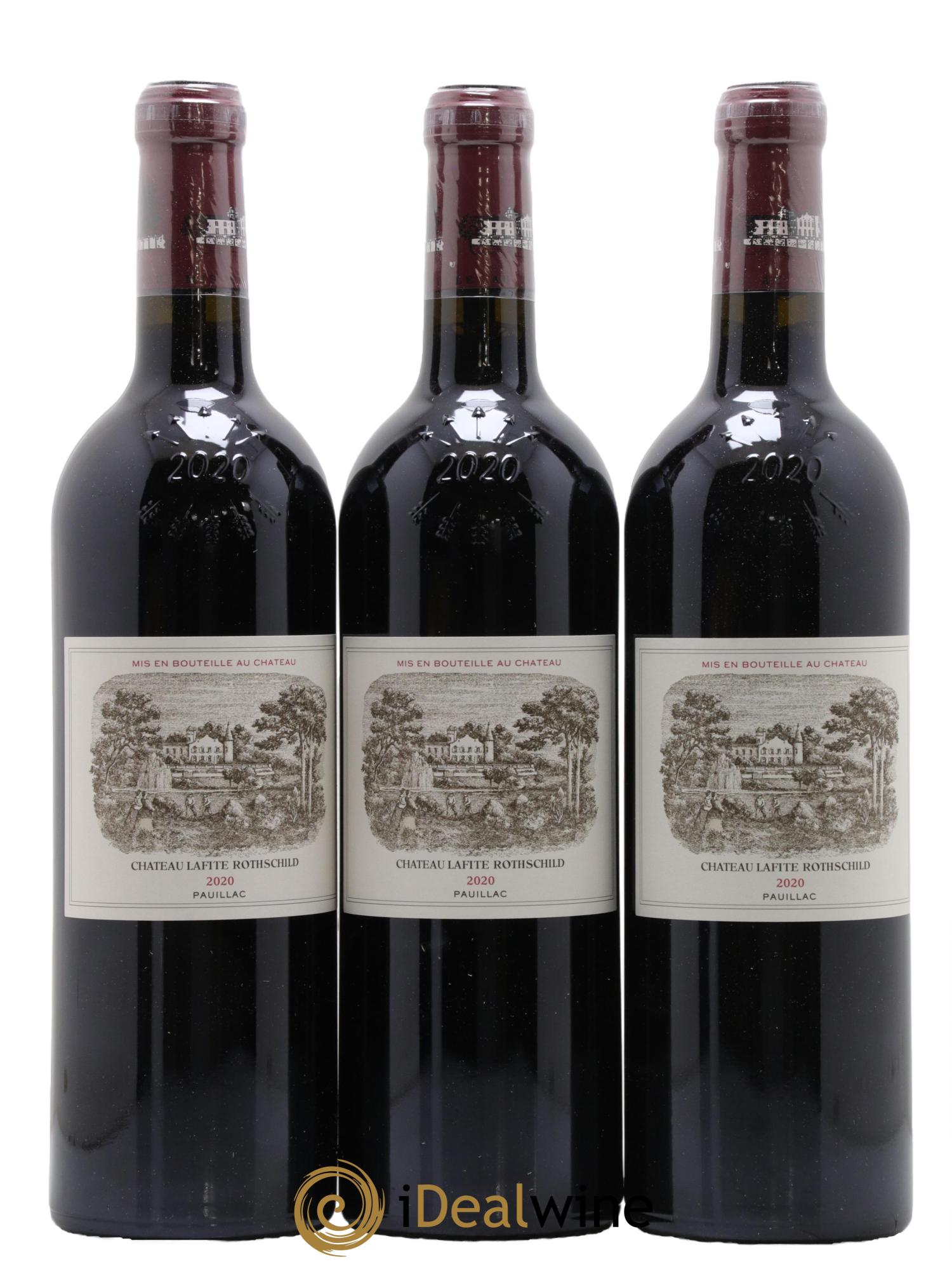 Château Lafite Rothschild 1er Grand Cru Classé 2020 - Lot de 6 bouteilles - 1