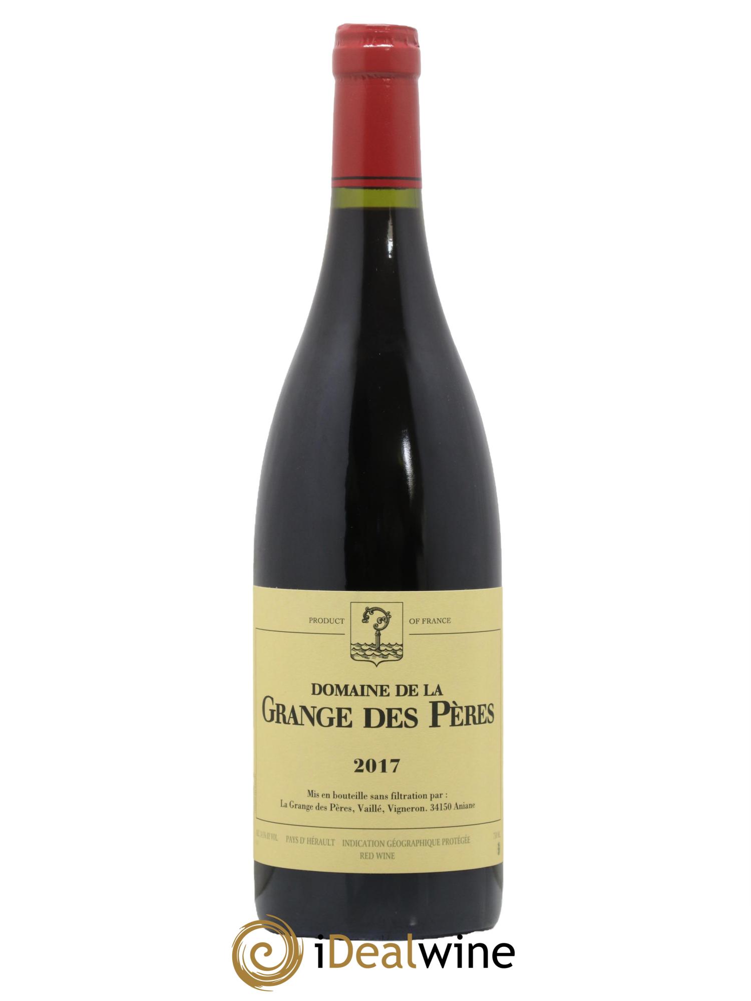 IGP Pays d'Hérault Grange des Pères Laurent Vaillé 2017 - Lot de 1 bouteille - 0