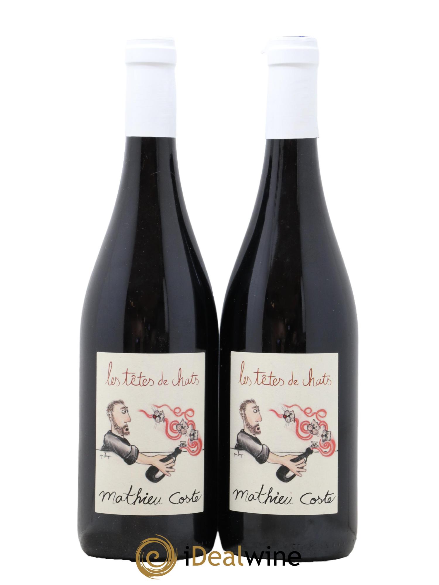 Vin de France Tetes De Chats Mathieu Coste 2014 - Lot de 2 bouteilles - 0