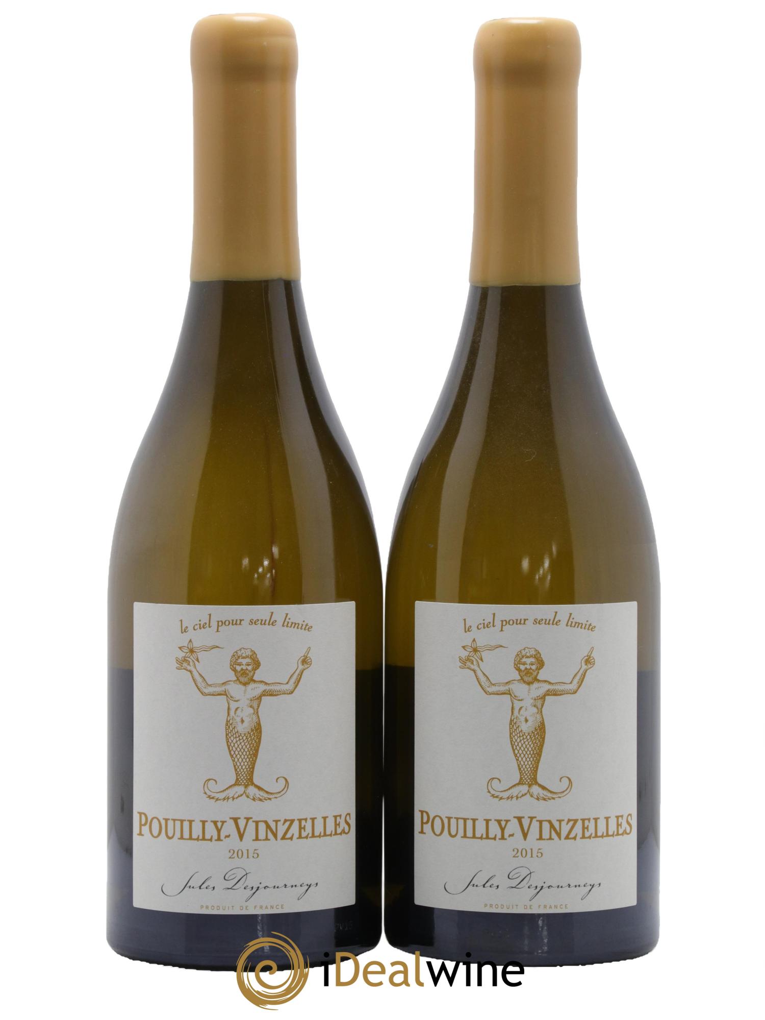 Pouilly-Vinzelles Jules Desjourneys 2015 - Lot de 2 bouteilles - 0