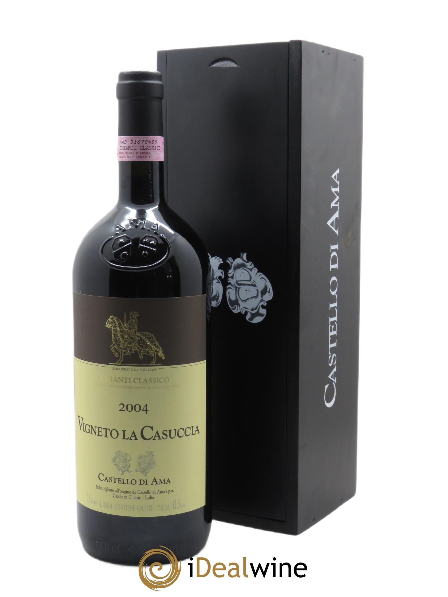 Chianti Classico Castello di Ama DOCG Gran Selezione Vigneto La Casuccia  2004 - Lot de 1 magnum - 0