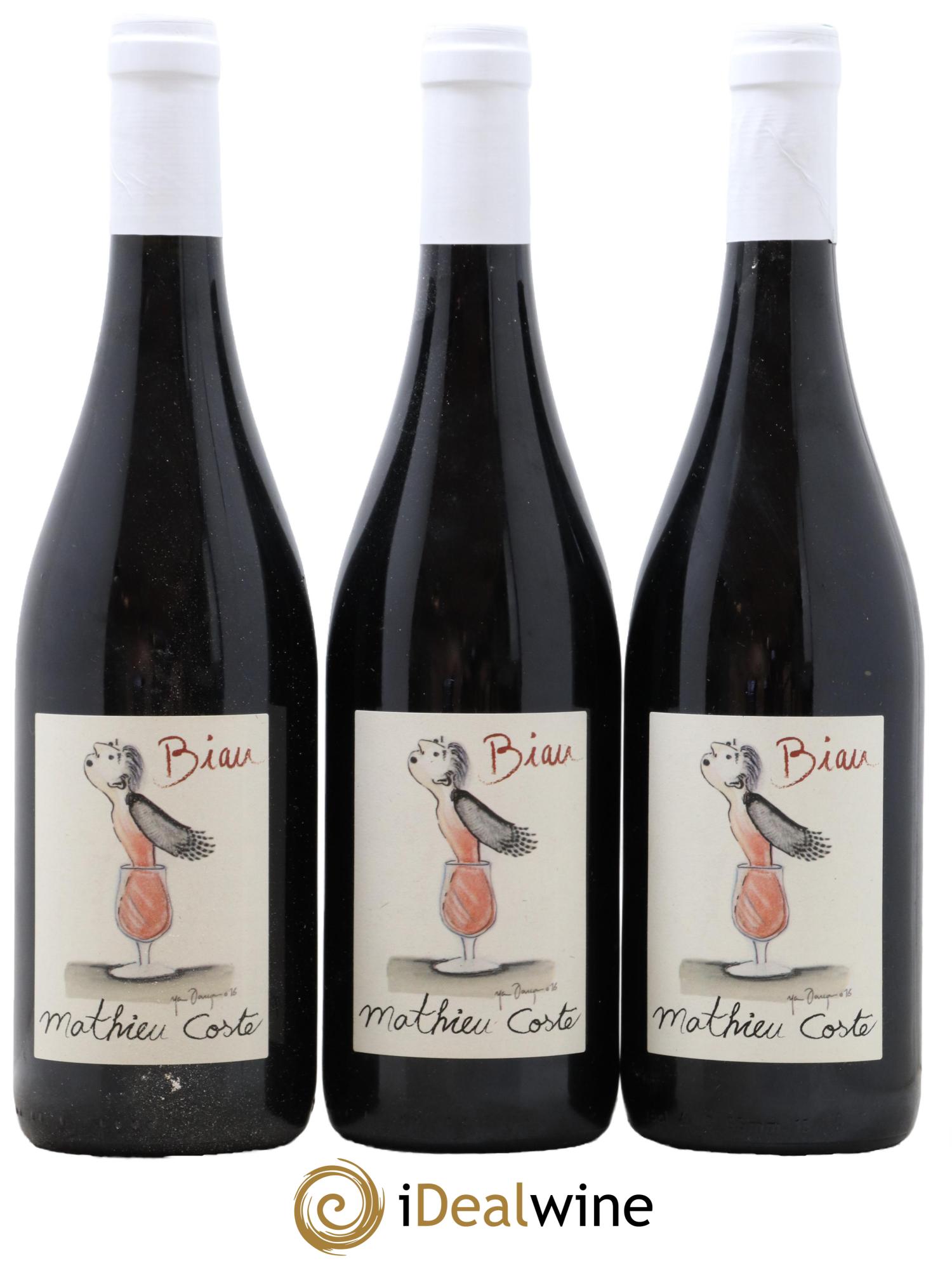 Vin de France Biau Mathieu Coste 2012 - Lot de 3 bouteilles - 0