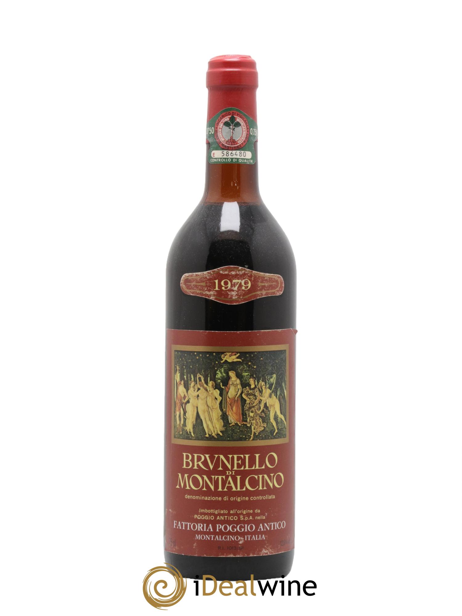 Brunello di Montalcino DOCG Poggio Antico 1979 - Lotto di 1 bottiglia - 0