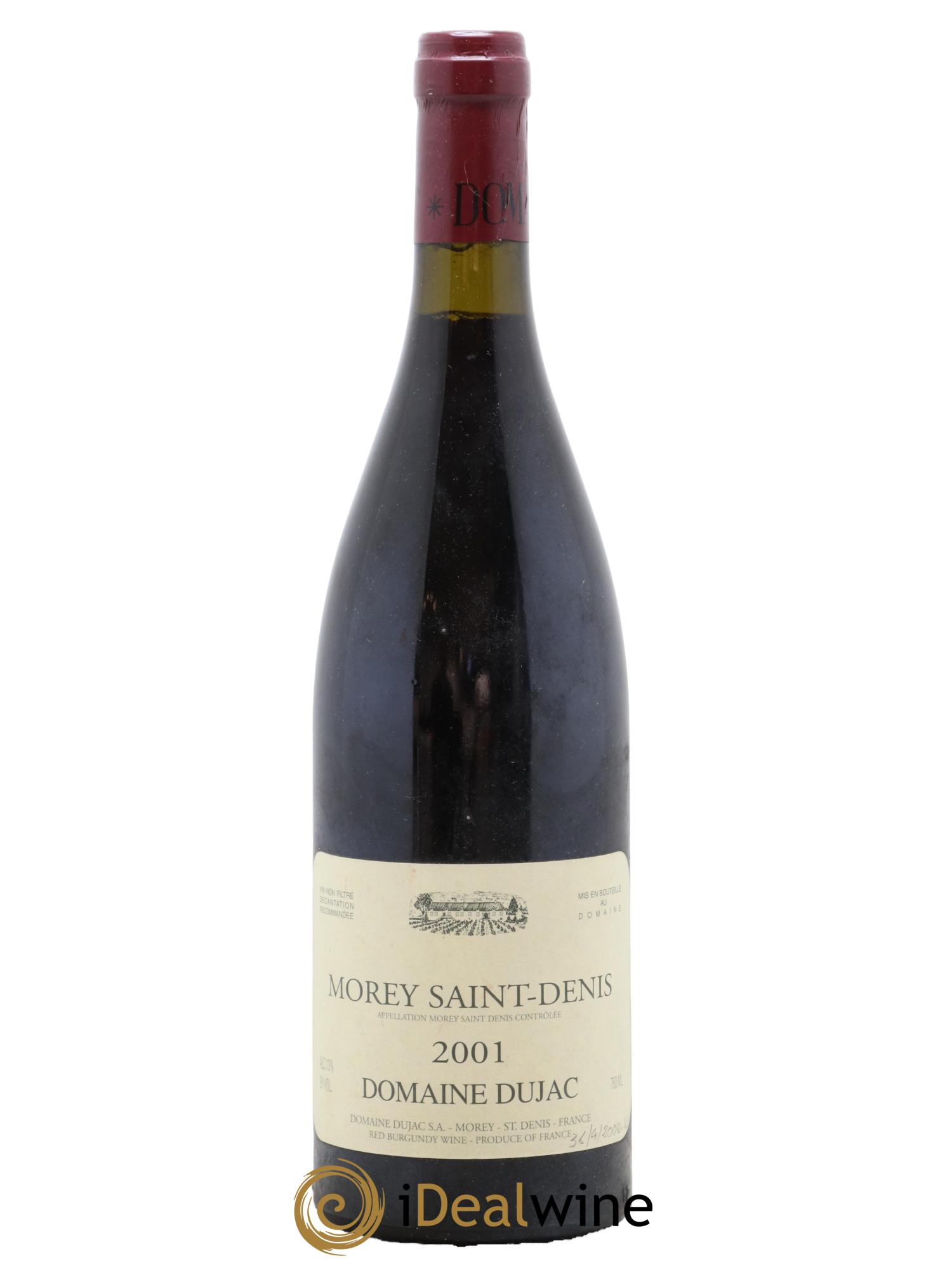 Morey Saint-Denis Dujac (Domaine)  2001 - Lot of 1 bottle - 0